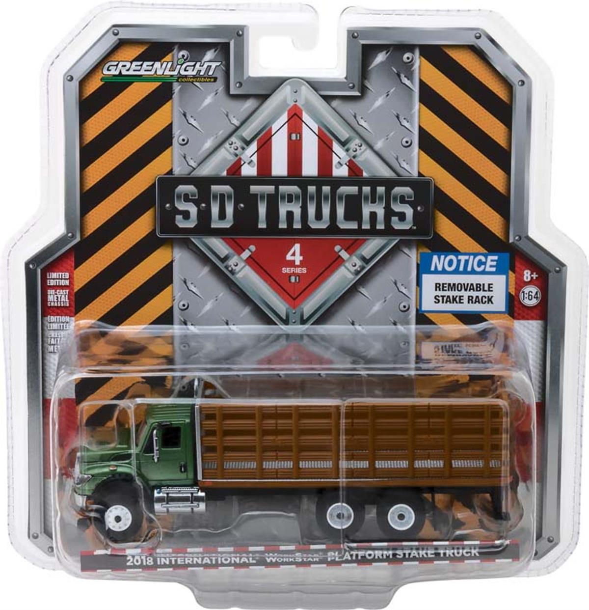 Greenlight 2018 international WorkStar Platform Stake Truck