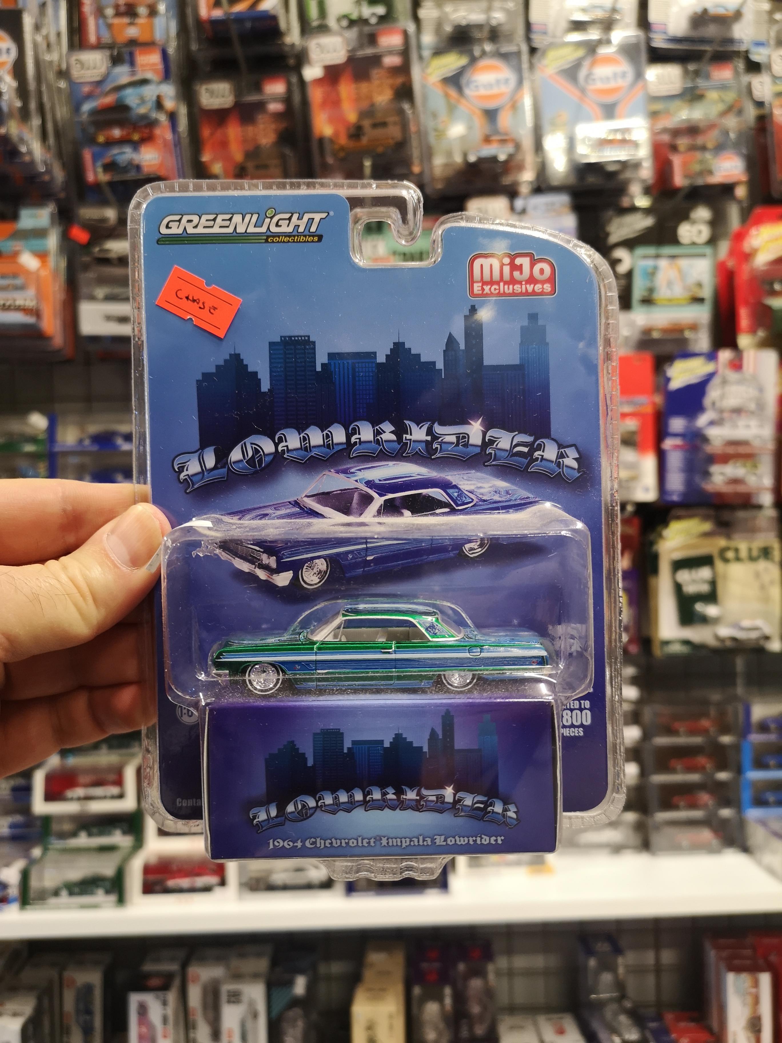 Greenlight Mijo 1:64 1964 Chevrolet impala lowrider Blue