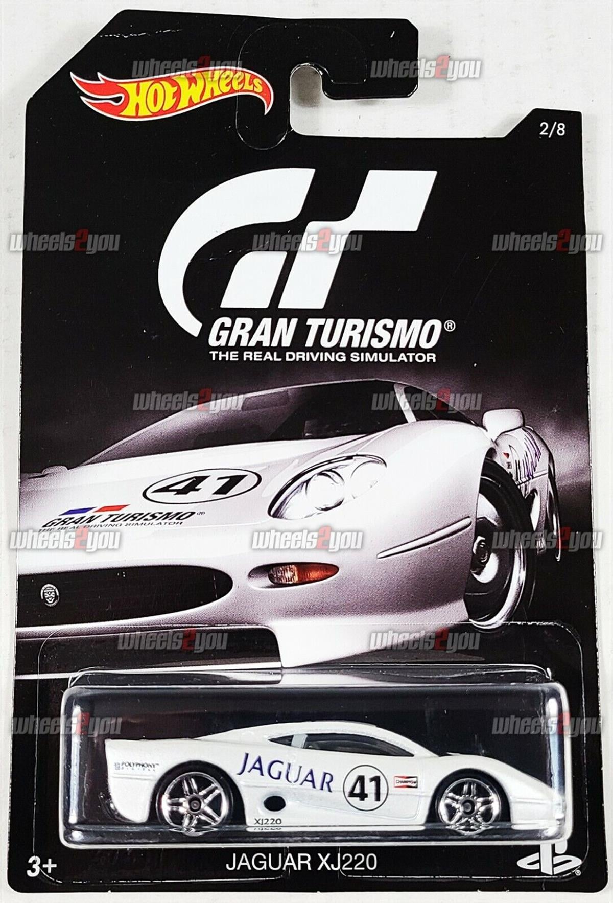 Hot Wheels 2015 UK Jaguar XJ220 djl14