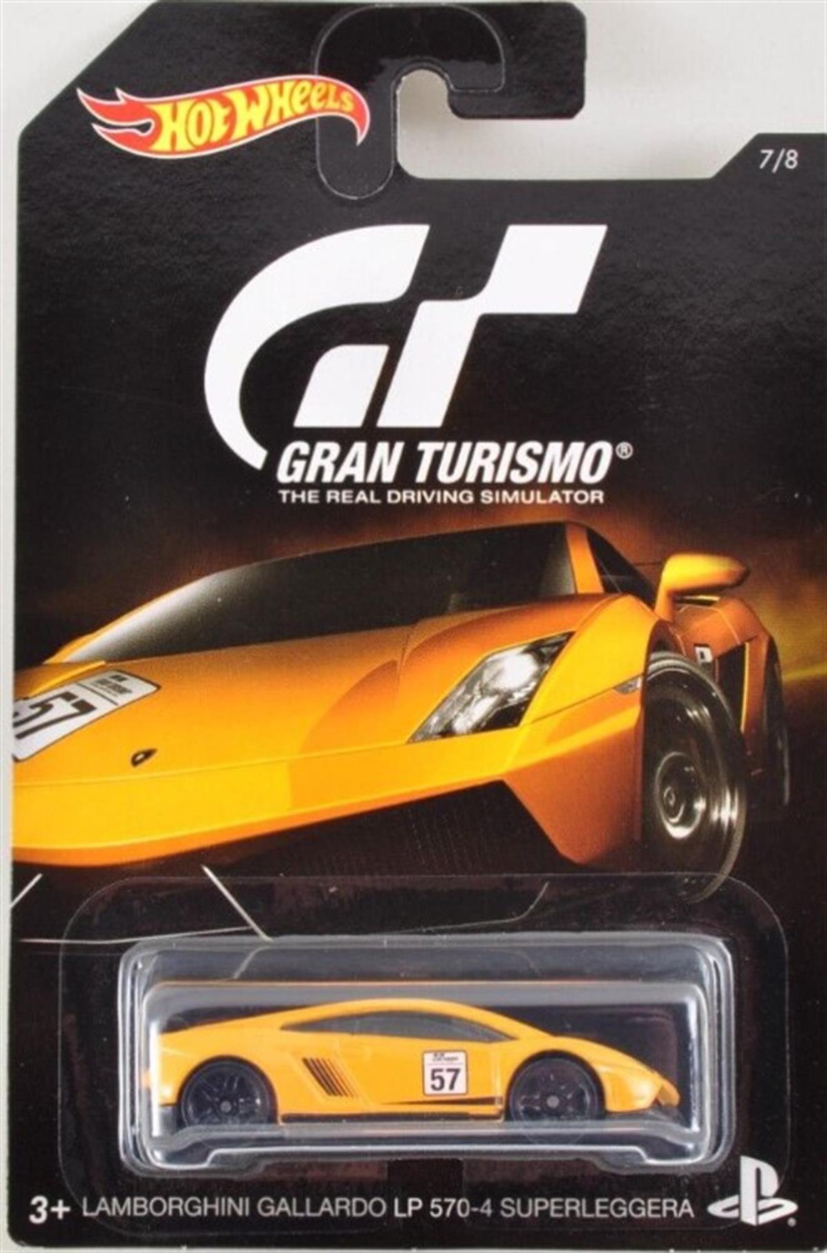 Hot Wheels 2015 UK Lamborghini Gallardo LP 570-4 Superleggera djl19