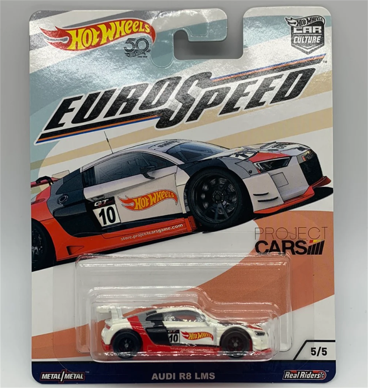 Hot Wheels 2018 Car Culture Euro Speed Audi R8 LMS