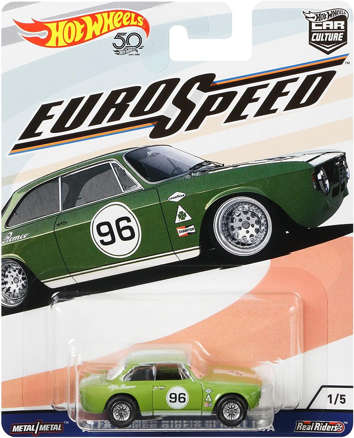 Hot Wheels Alfa Romeo Giulia Sprint GTA 2018 Car Culture Euro Speed