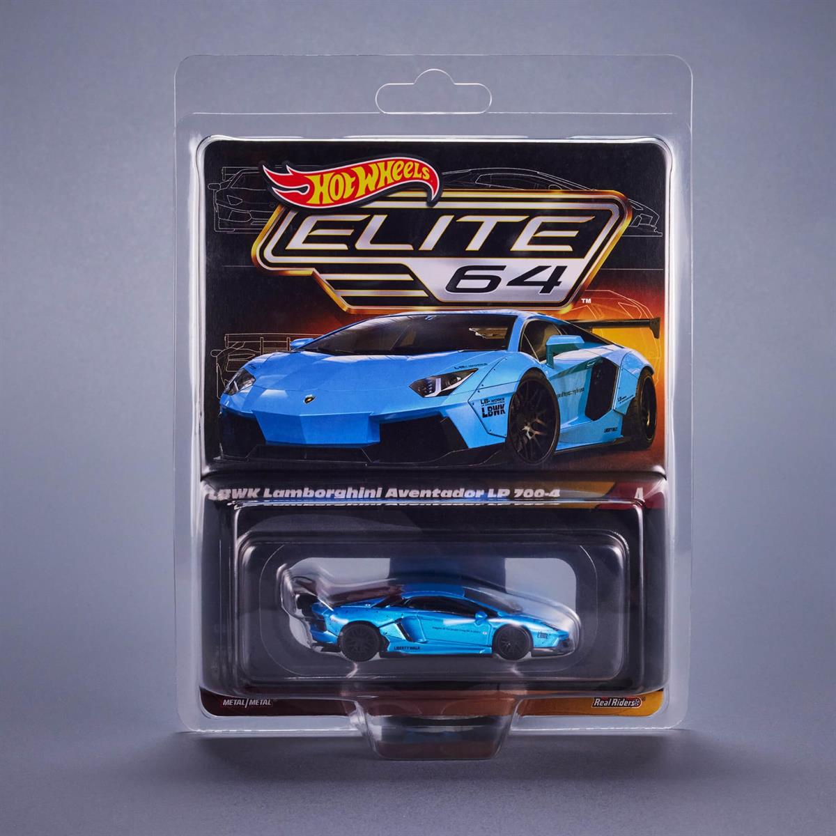 Hot Wheels Collectors Elite 64 Series LBWK Lamborghini Aventador LP 700-4