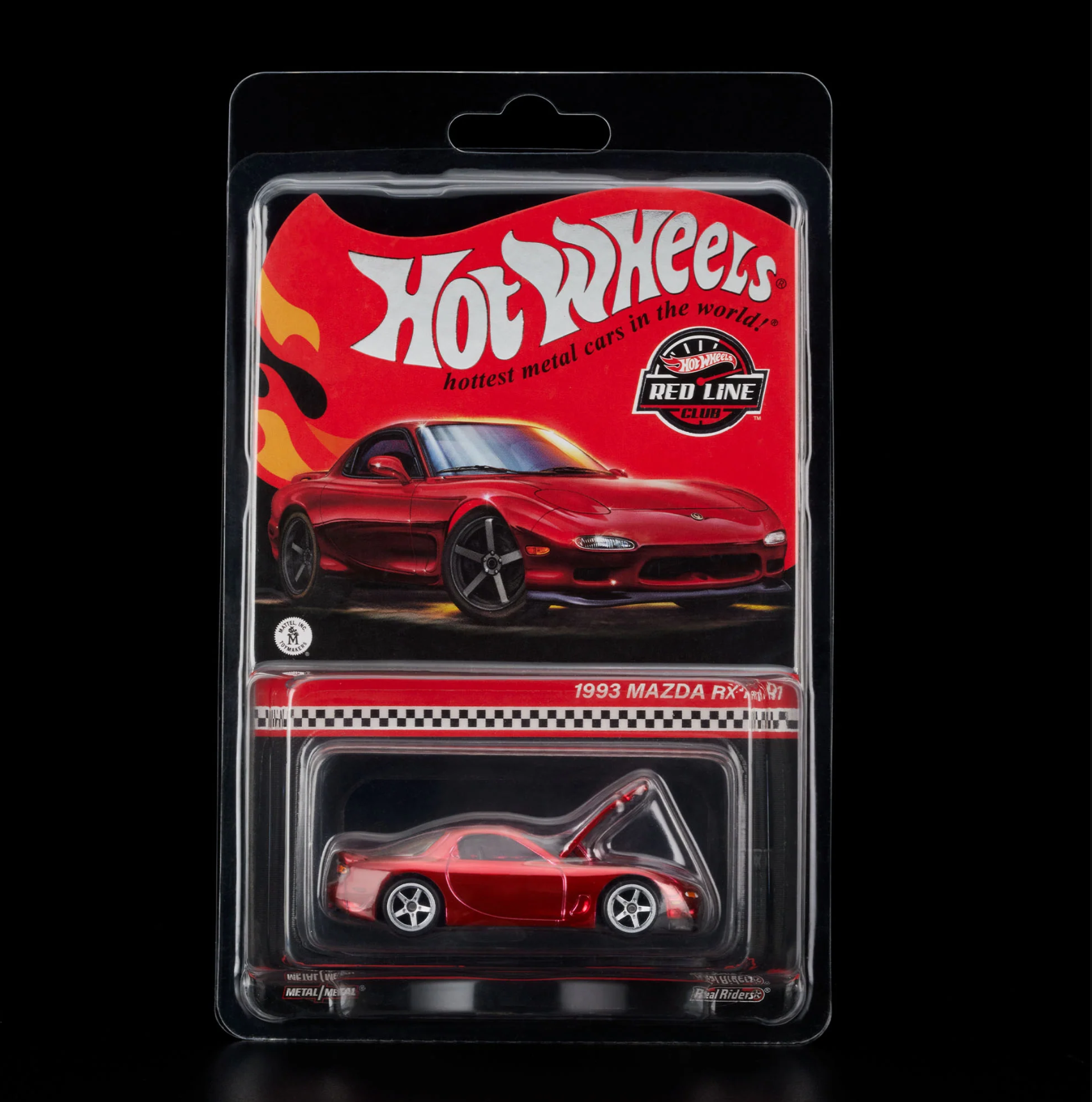 Hot Wheels Collectors RLC Exclusive 1993 Mazda RX-7 R1 red
