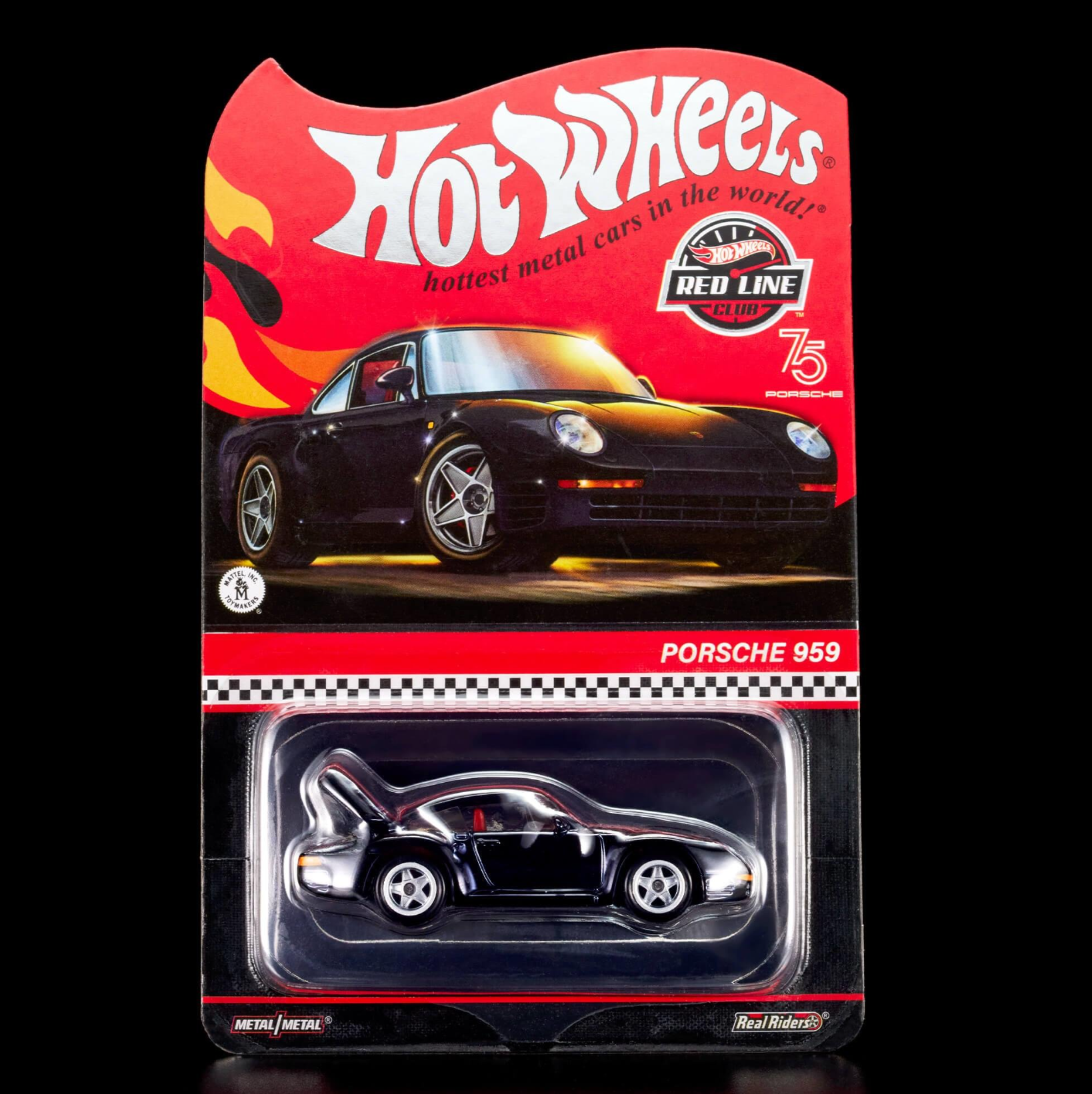 Hot Wheels Collectors RLC Exclusive 1986 Porsche 959 Black