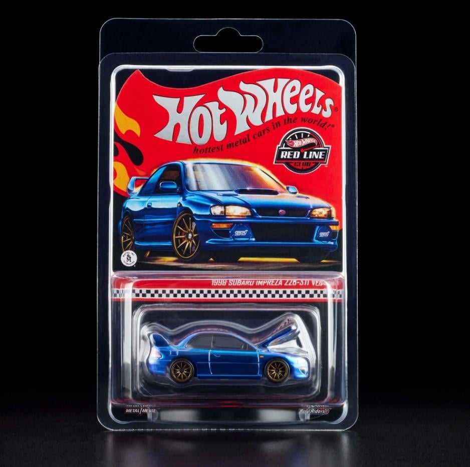 Hot Wheels Collectors RLC Exclusive Subaru impreza 1998 22B Sti