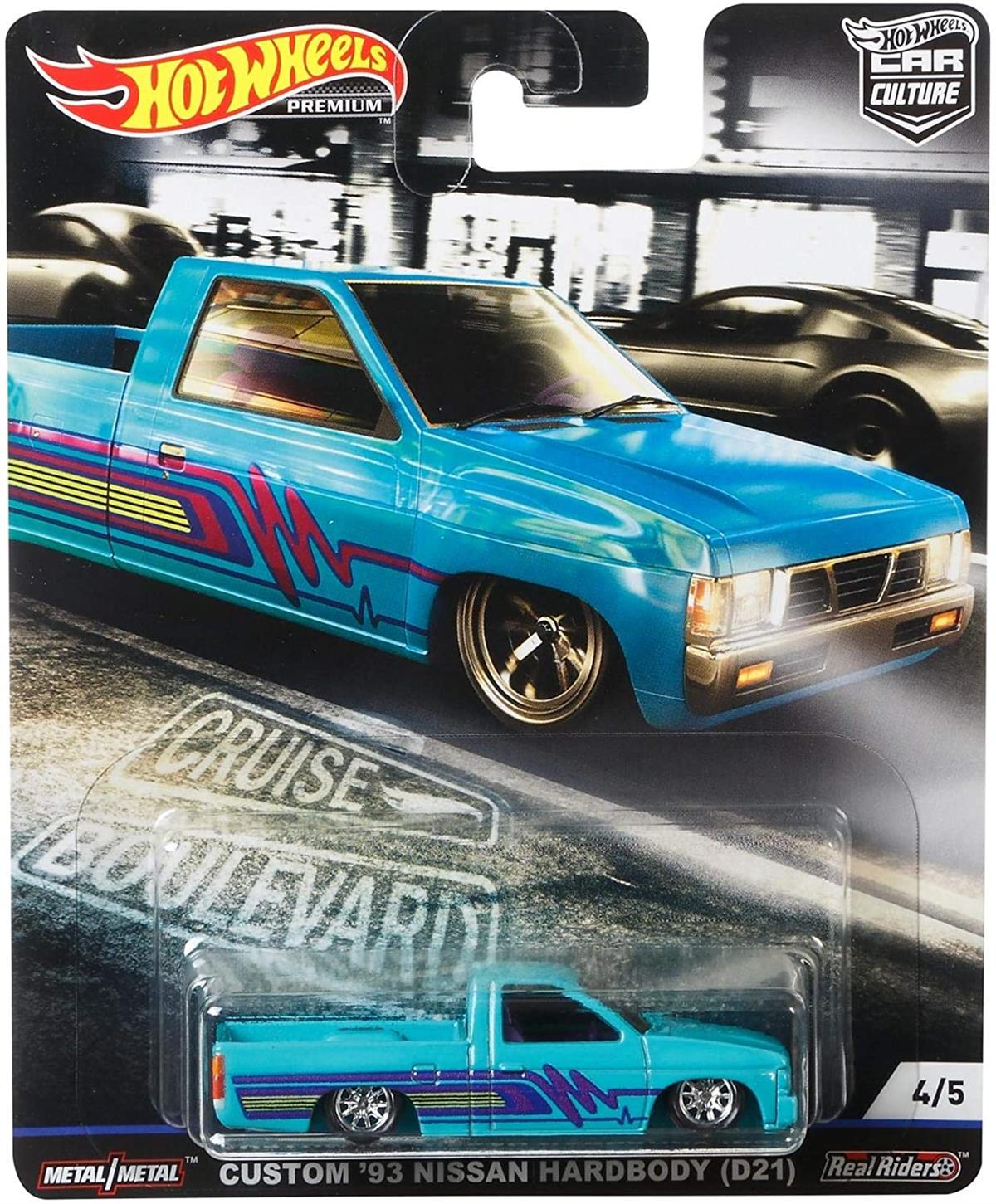 Hot Wheels Custom '93 Nissan Hardbody D21 Cruise Boulevard Car Culture
