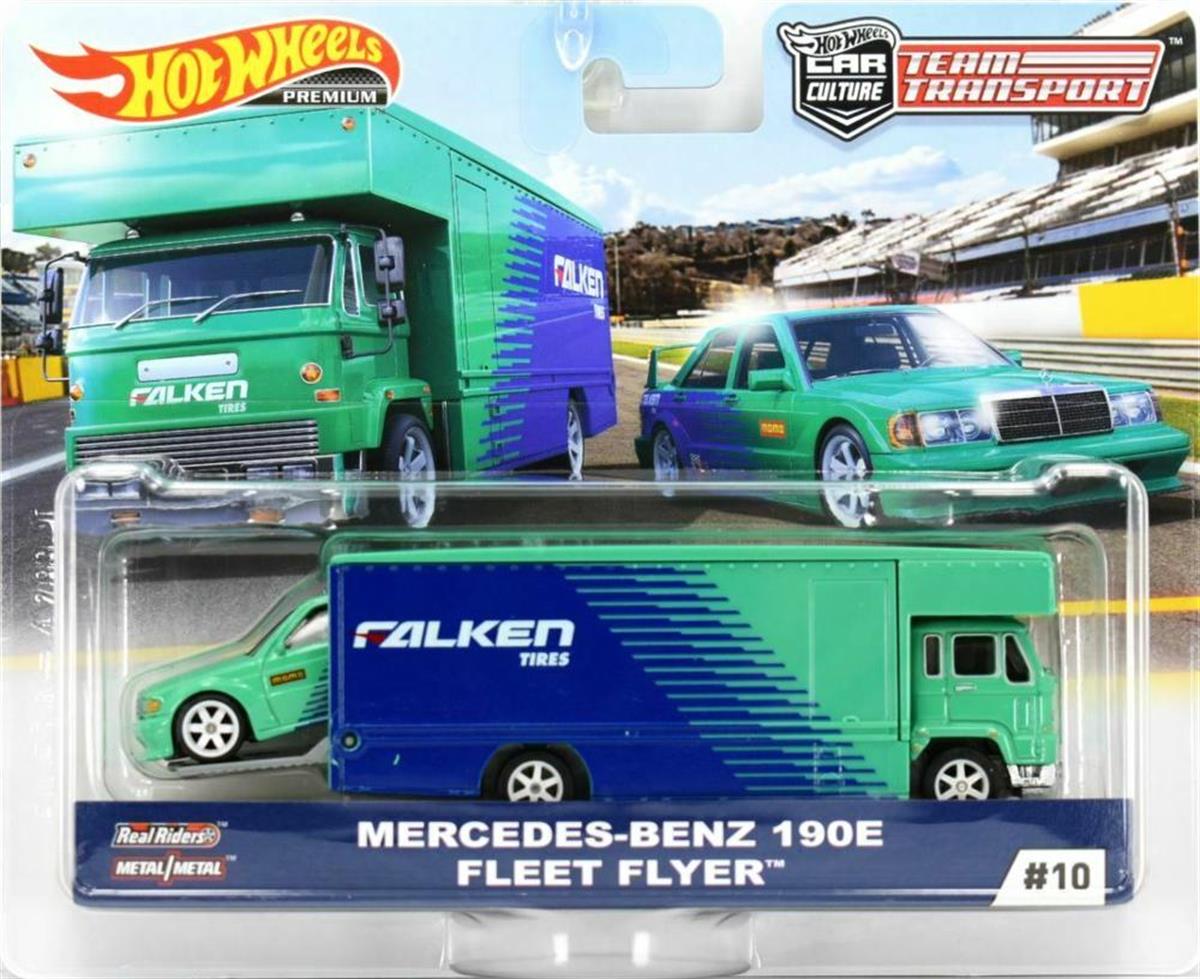 Hot Wheels Mercedes-Benz 190E Fleet Flyer 
