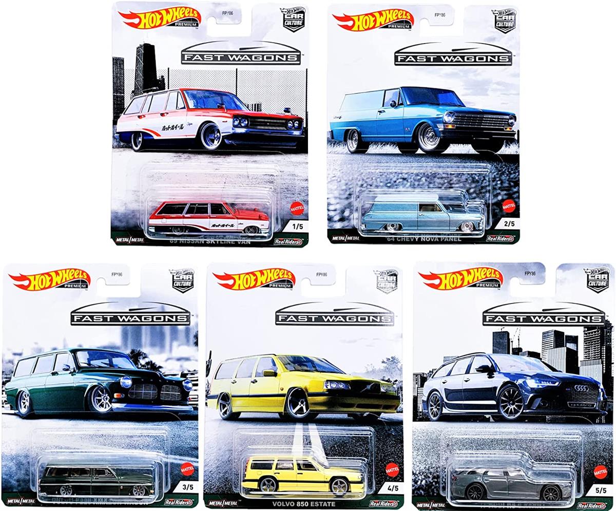 Hot Wheels Premium Wagon (Set)