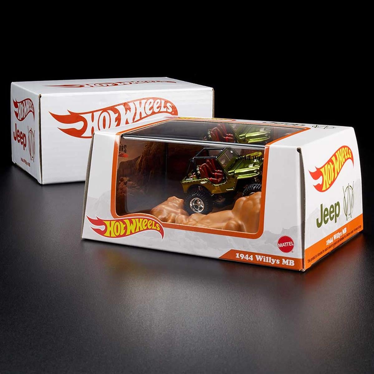 HOT WHEELS RLC EXCLUSIVE GREEN 1944 Willys MB Jeep
