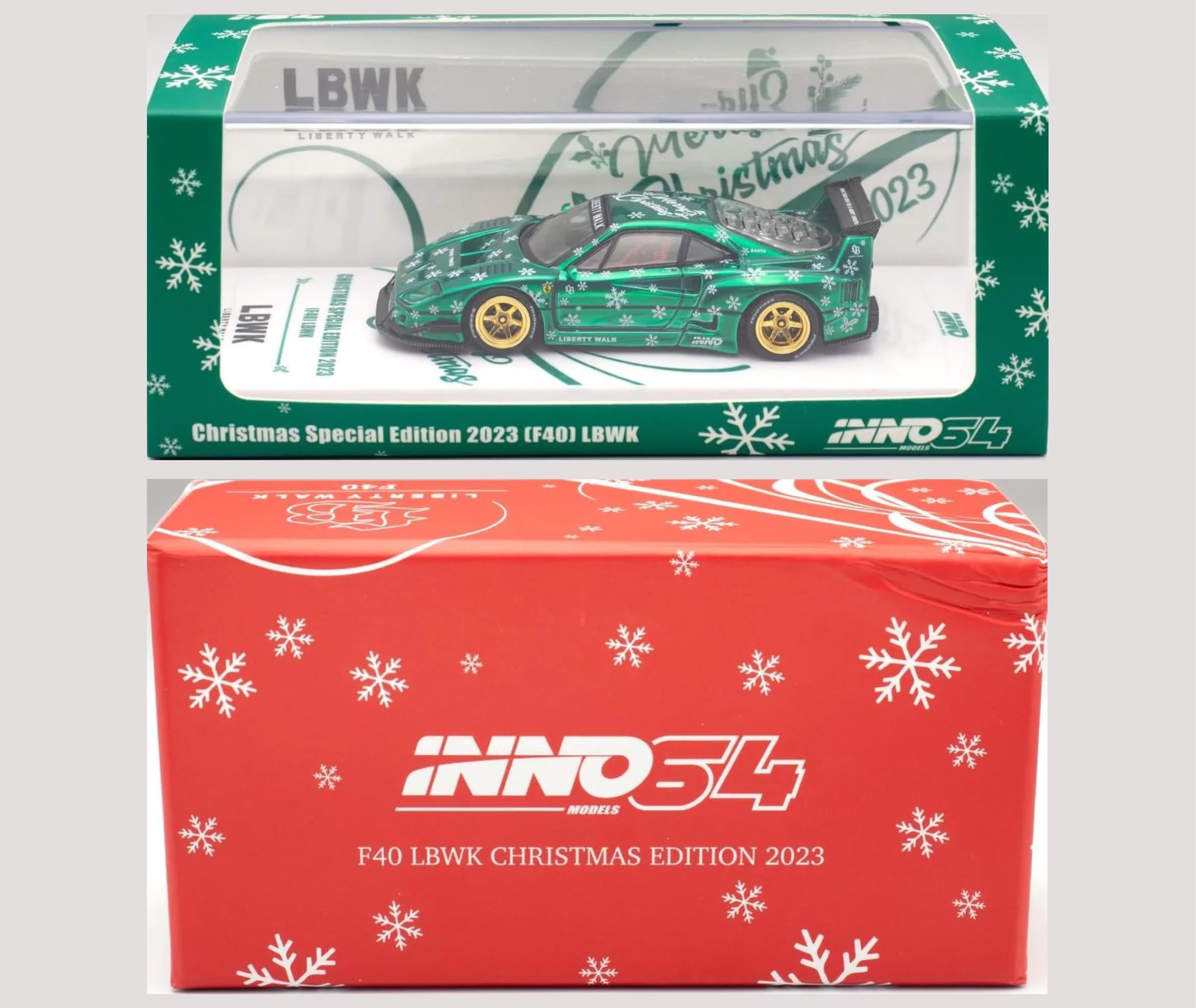 İNNO64 Ferrari F40 LBWK xmas 2023 Special Edition Chase