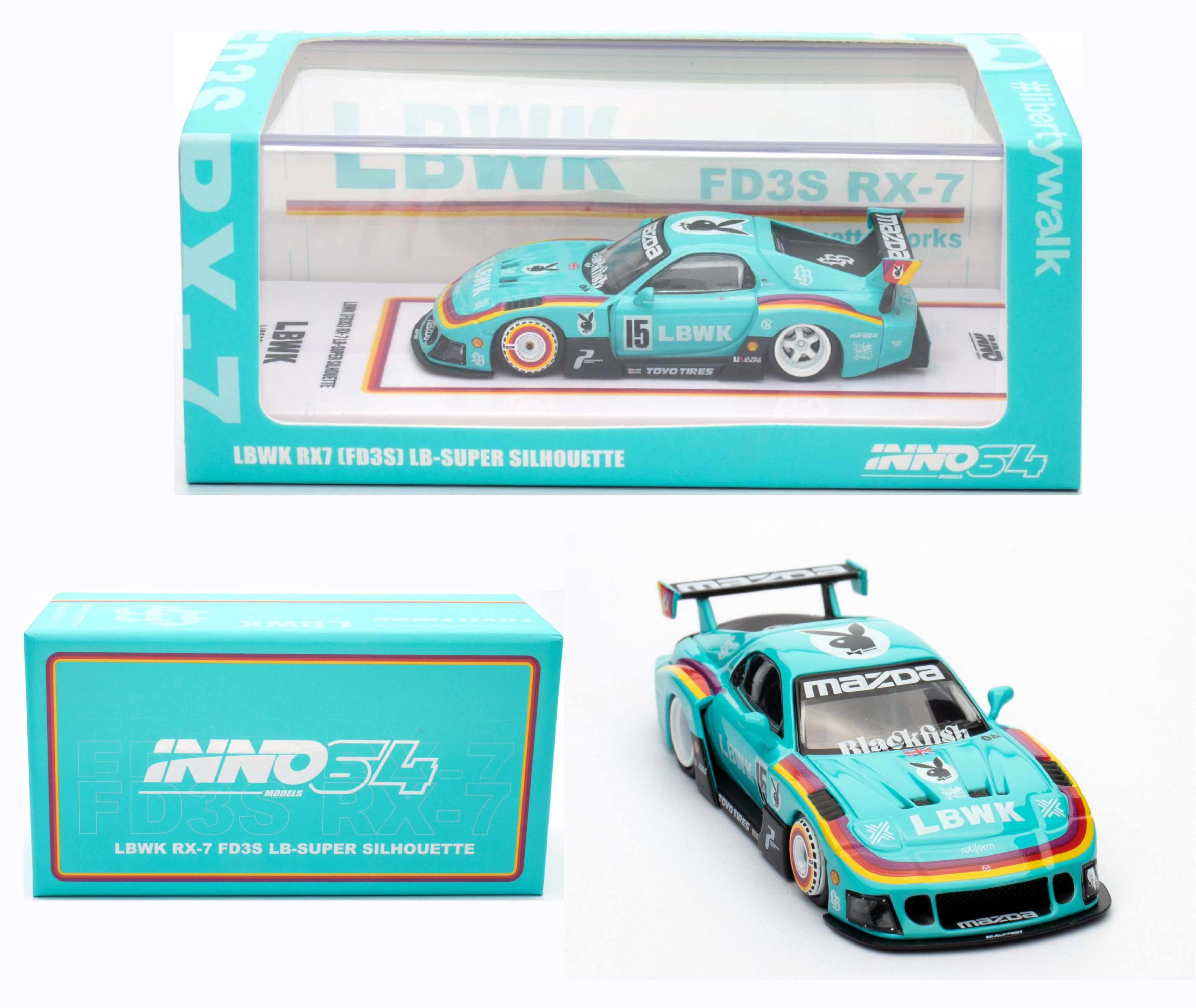 İNNO64 Mazda FD3S RX-7 LBWK LB-Super Silhouette