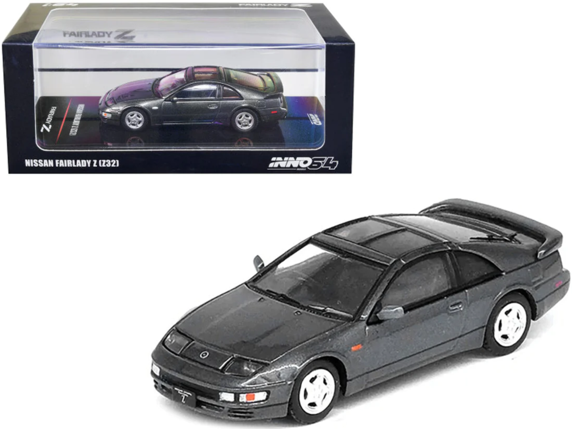 İNNO64 Nissan Fairlady Z Z32 Oxford Grey Metallic