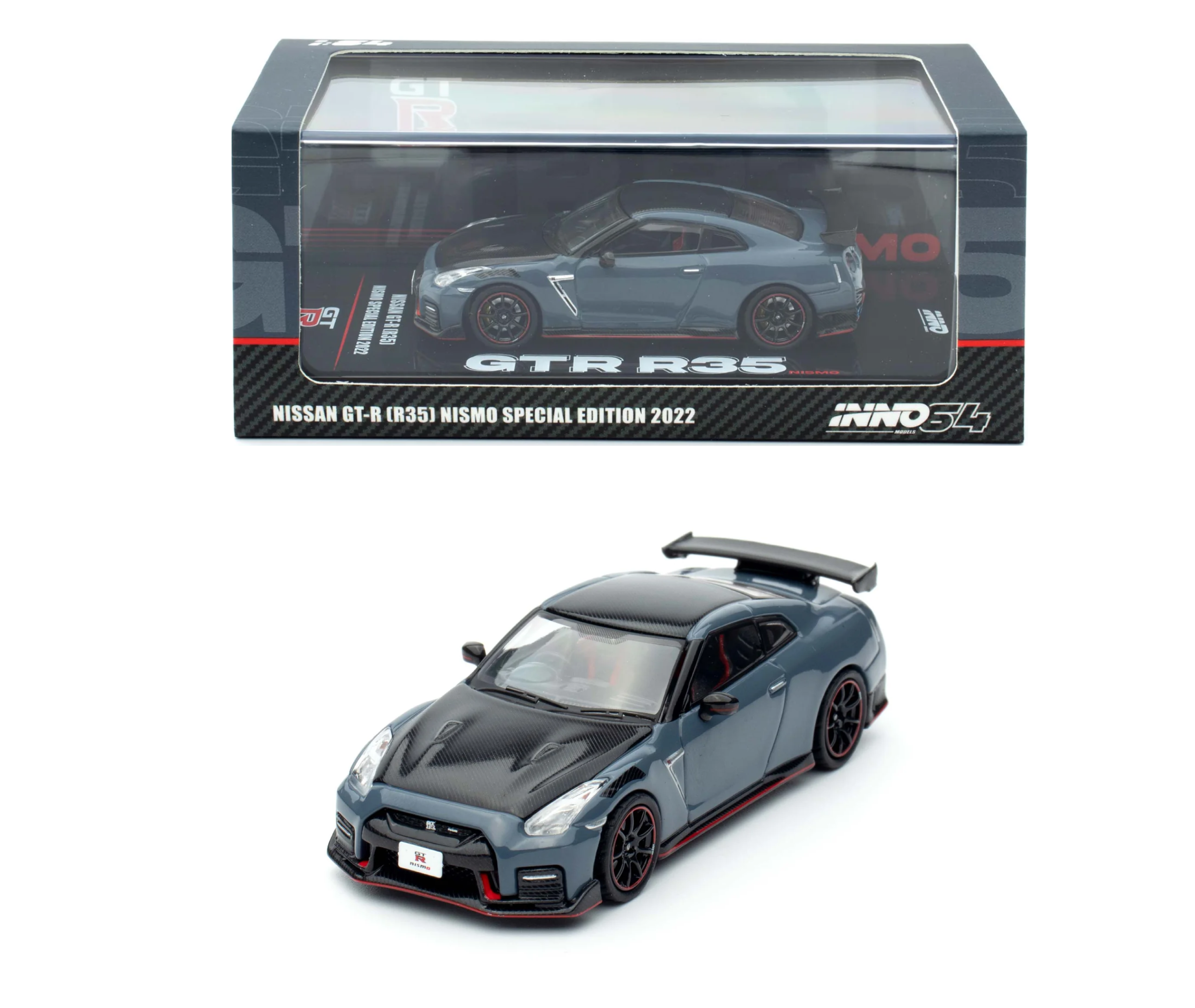İNNO64 Nissan GT-R R35 Nismo Special Edition 2022 Stealth Gray