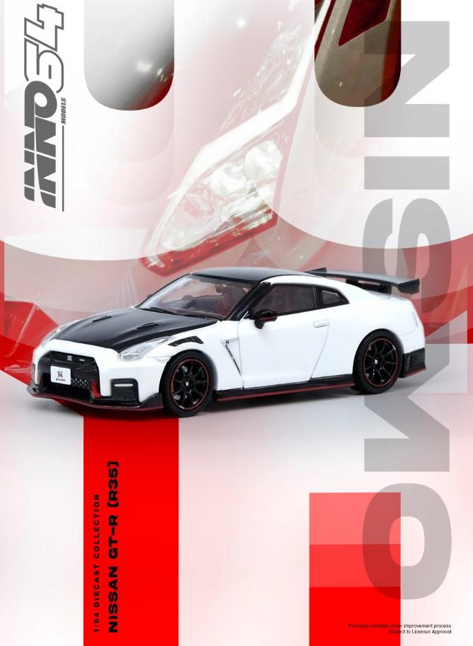 İNNO64 Nissan GT-R R35 Nismo White