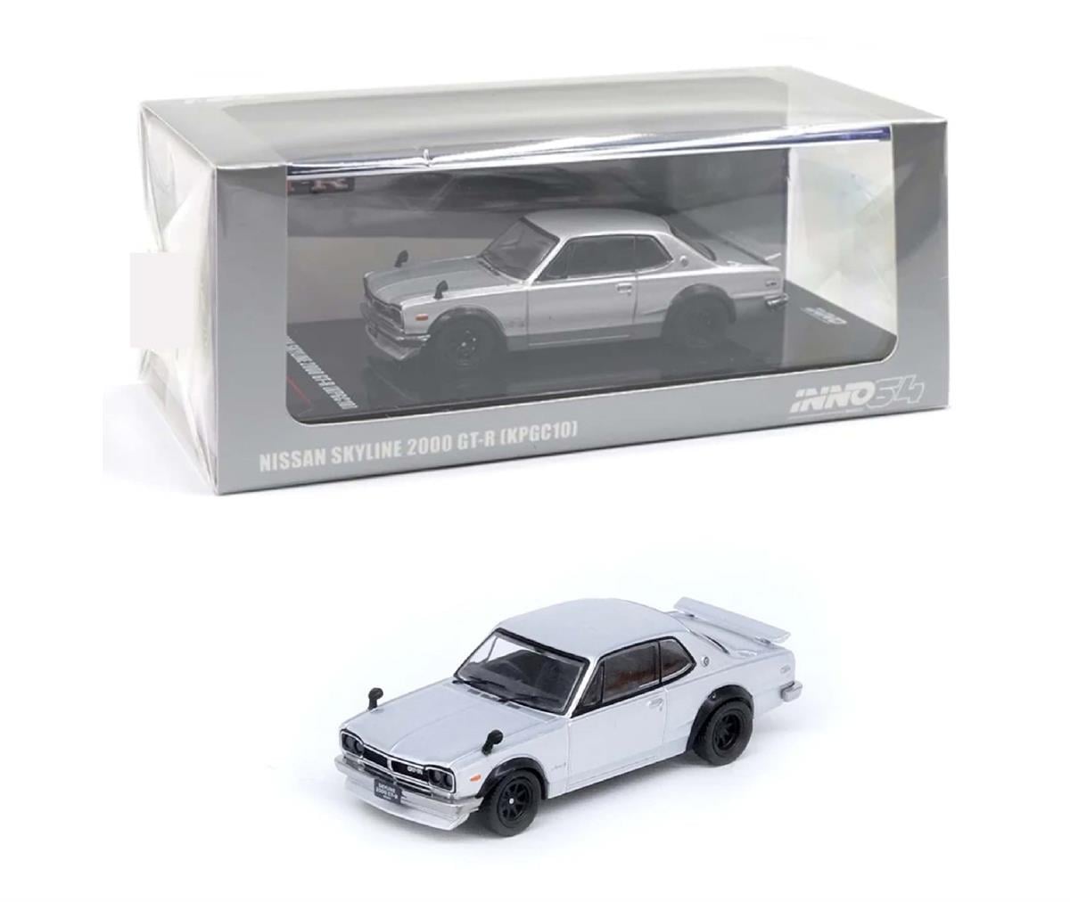 İNNO64 Nissan Skyline 2000 GT-R (KPGC10) Silver