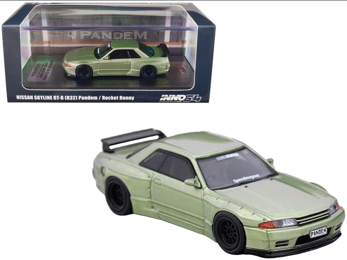 İNNO64 Nissan Skyline GT-R (R32) Pandem Rocket Bunny Millenium Jade