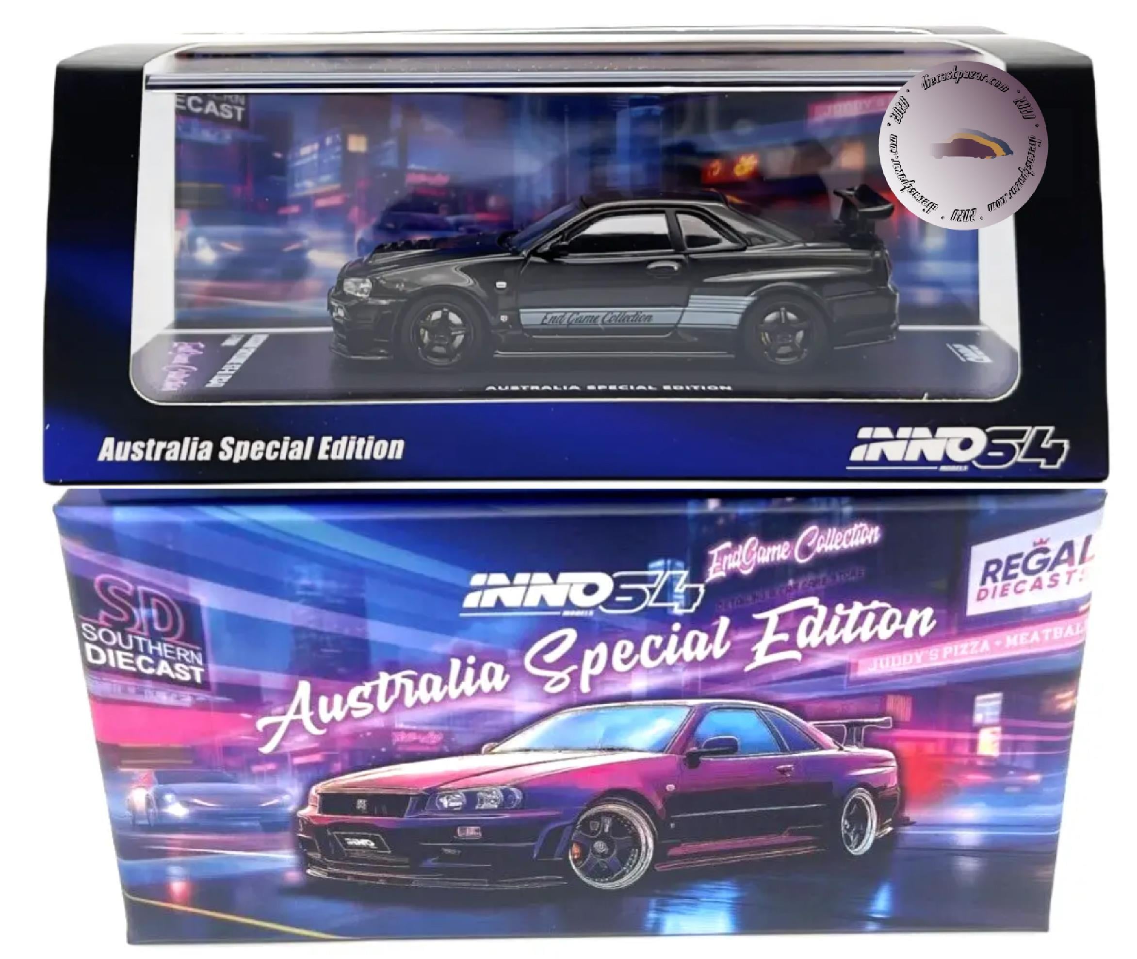 İNNO64 Nissan Skyline GT-R R34 Z-Tune EndGame Australia Special Edition Chase