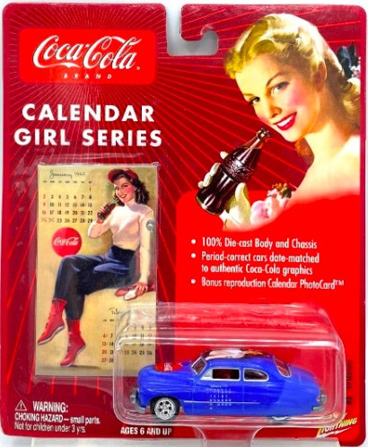 Johnny Lightning 1949 Mercury Coca Cola Calender