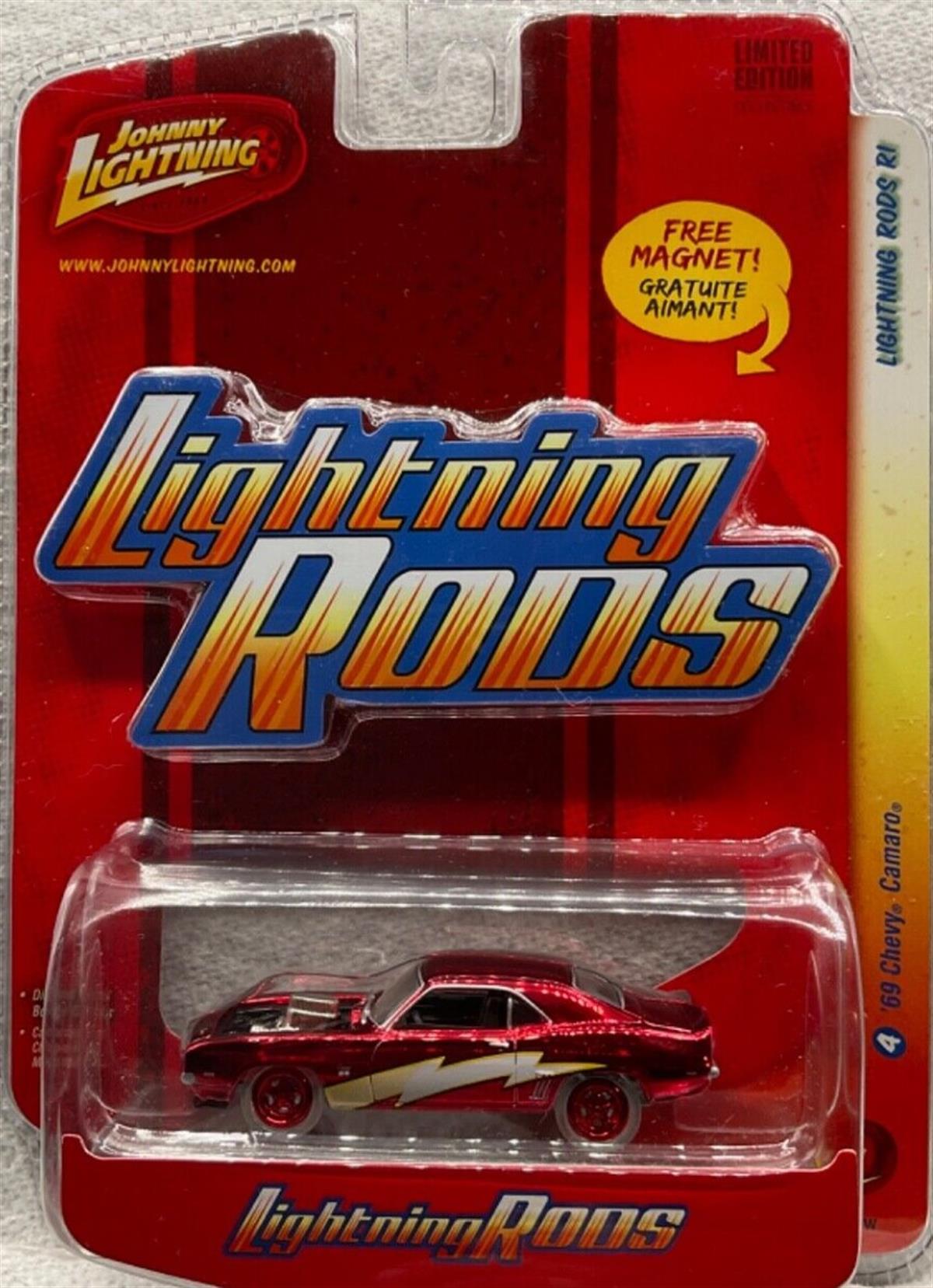 Johnny Lightning 1969 Chevrolet Camaro Lightning Rods