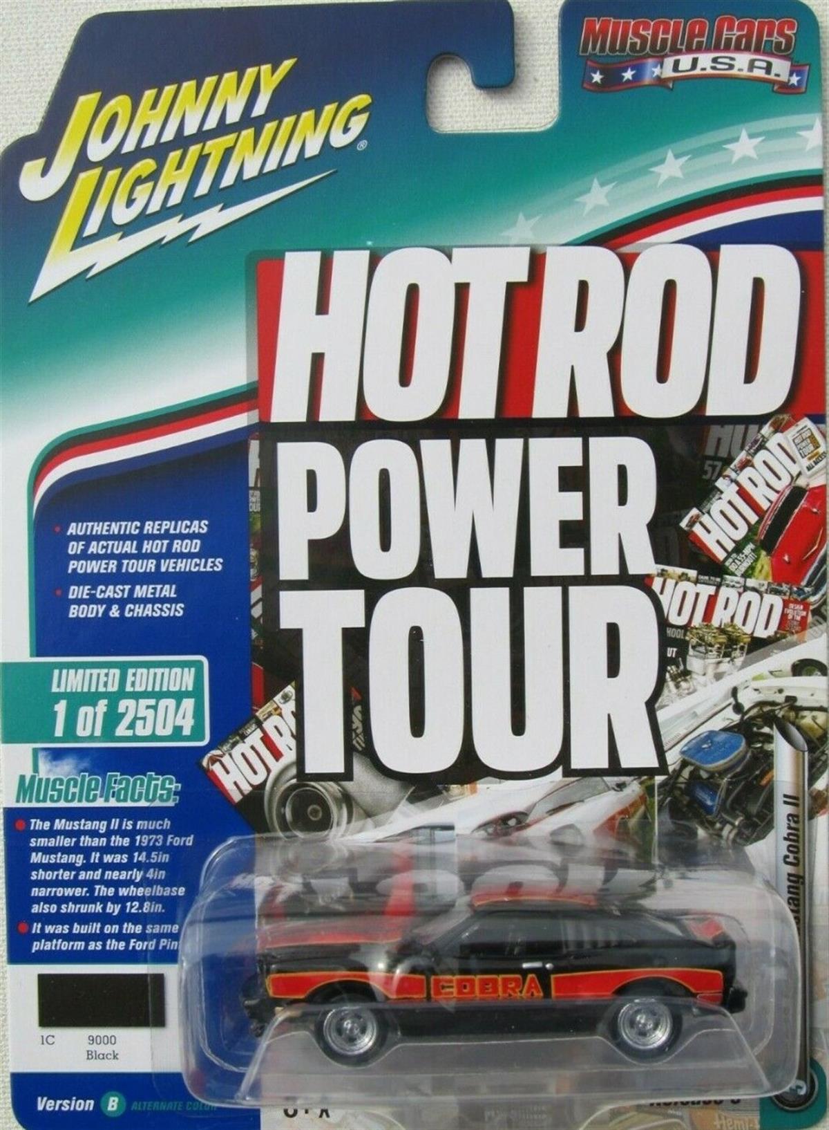 Johnny Lightning 1978 Ford Mustang Cobra II Hot Rod Power Tour