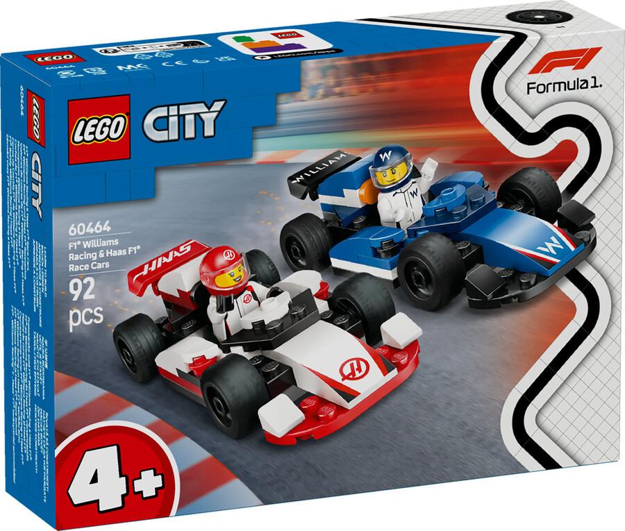 LEGO® City F1® Williams Racing ve Haas F1® Yarış Arabaları