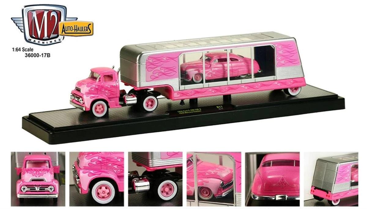M2 Machines 1956 Ford C500 COE + 1949 Mercury Custom 15-17