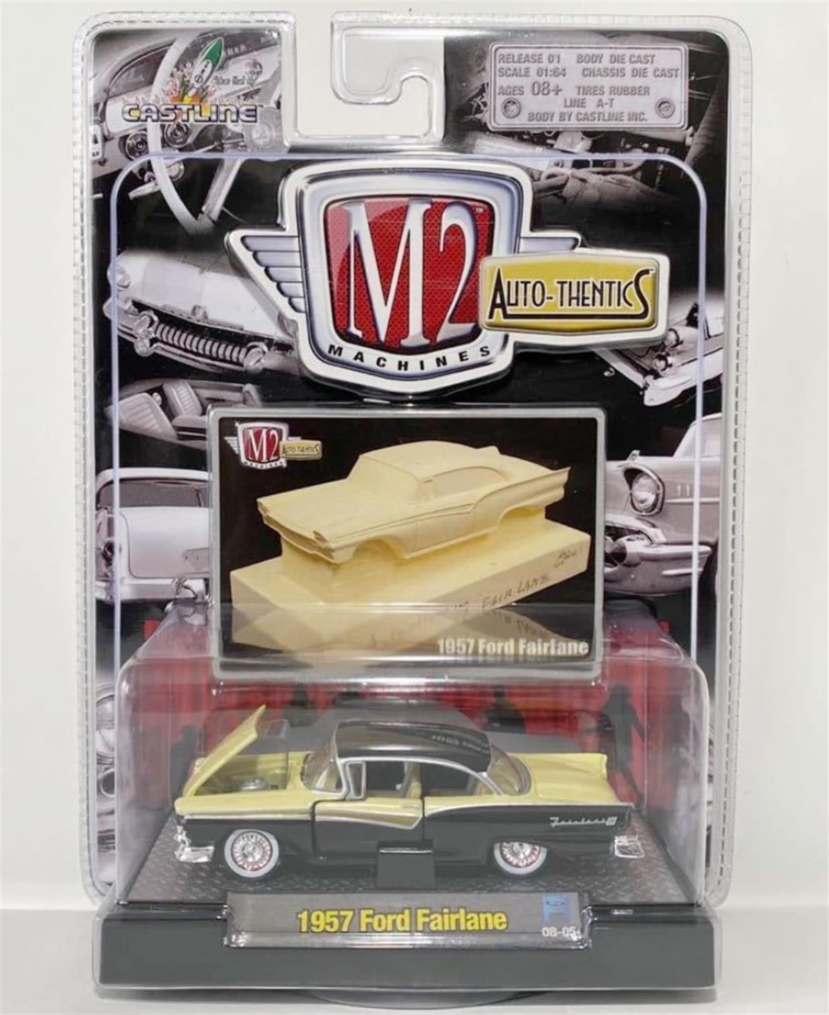 M2 Machines 1957 Ford Fairlane Bej + Siyah