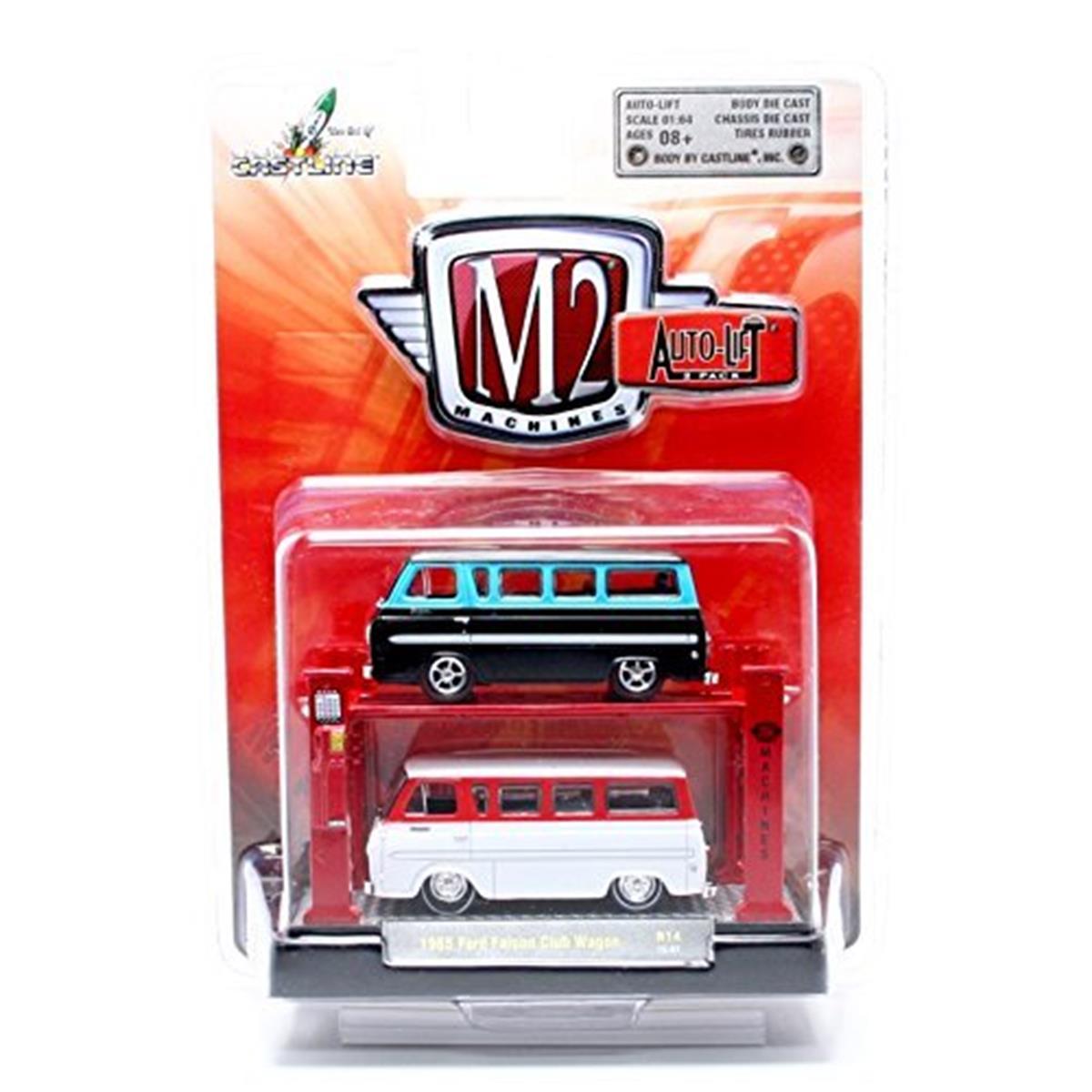M2 Machines 1965 Ford Falcon Club Wagon 2li Lift Pack