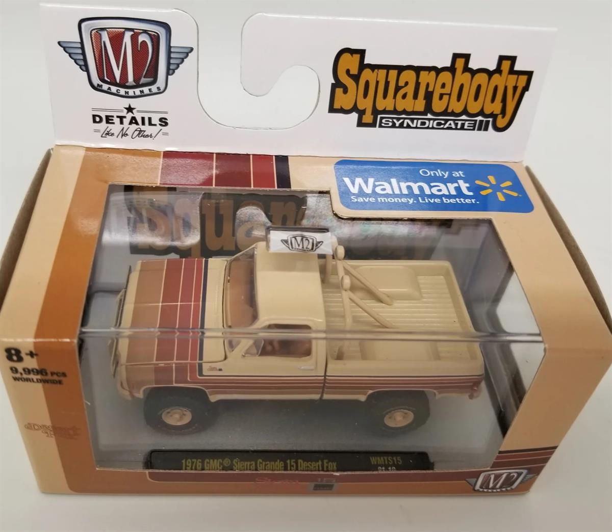M2 Machines Walmart 1976 Gmc Sierra Grande 15 Desert Fox 