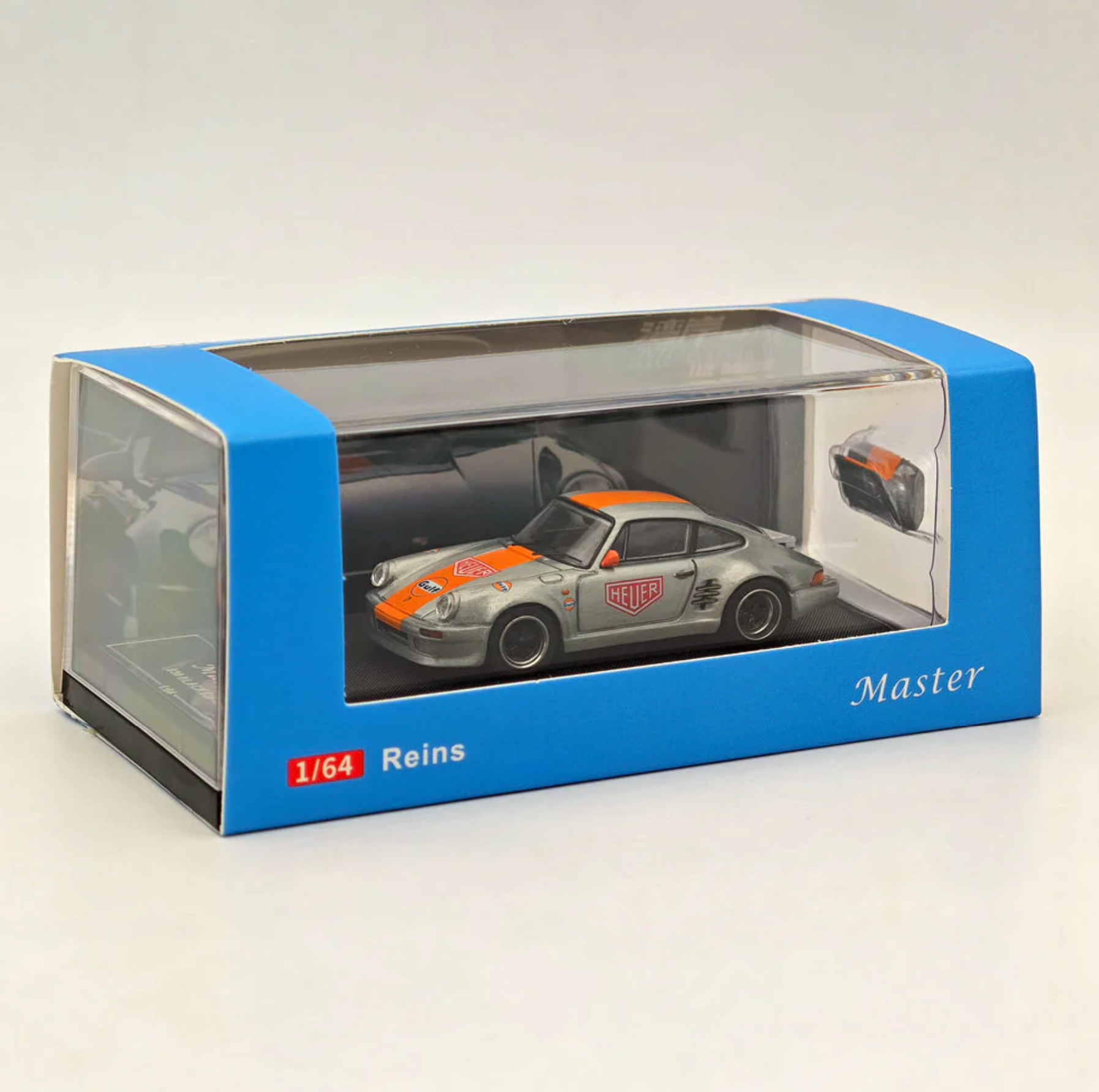 Master Porsche 930 Blackbird Gulf Silver Heuer