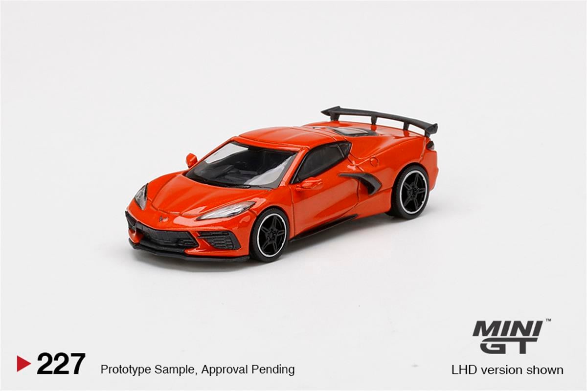 Mini GT Chevrolet Corvette Stingray Sebring Orange Tintcoat