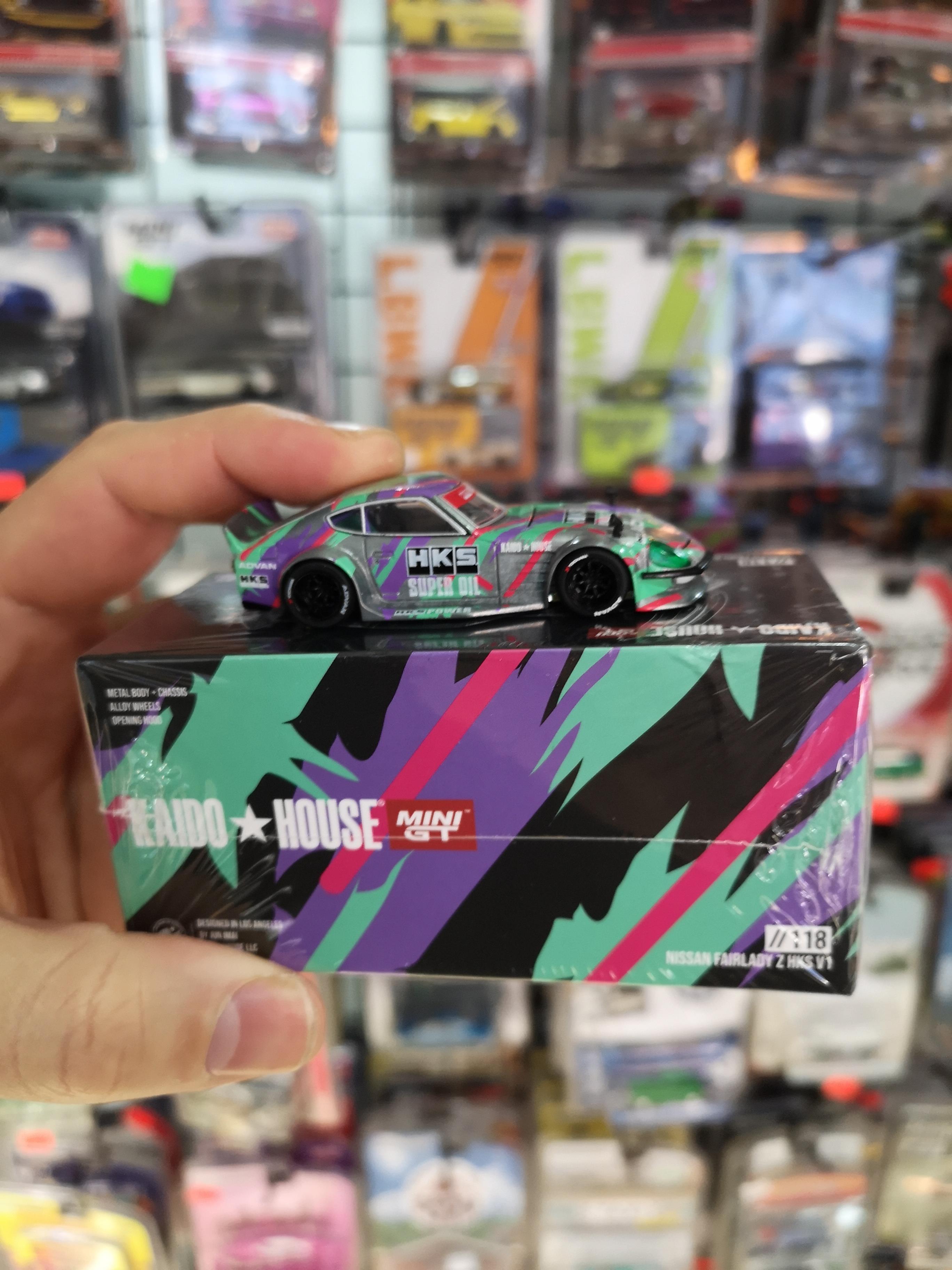 Mini GT Kaido House Nissan Fairlady Z HKS CHASE
