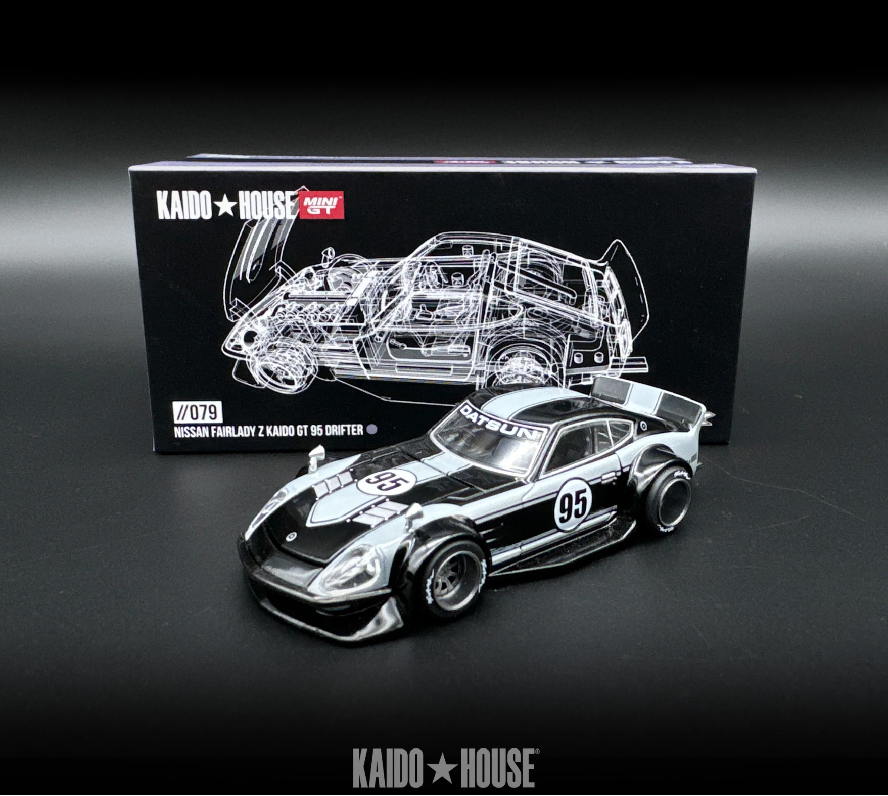 Mini GT Kaido House Nissan Fairlady Z GT 95 Drifter v1