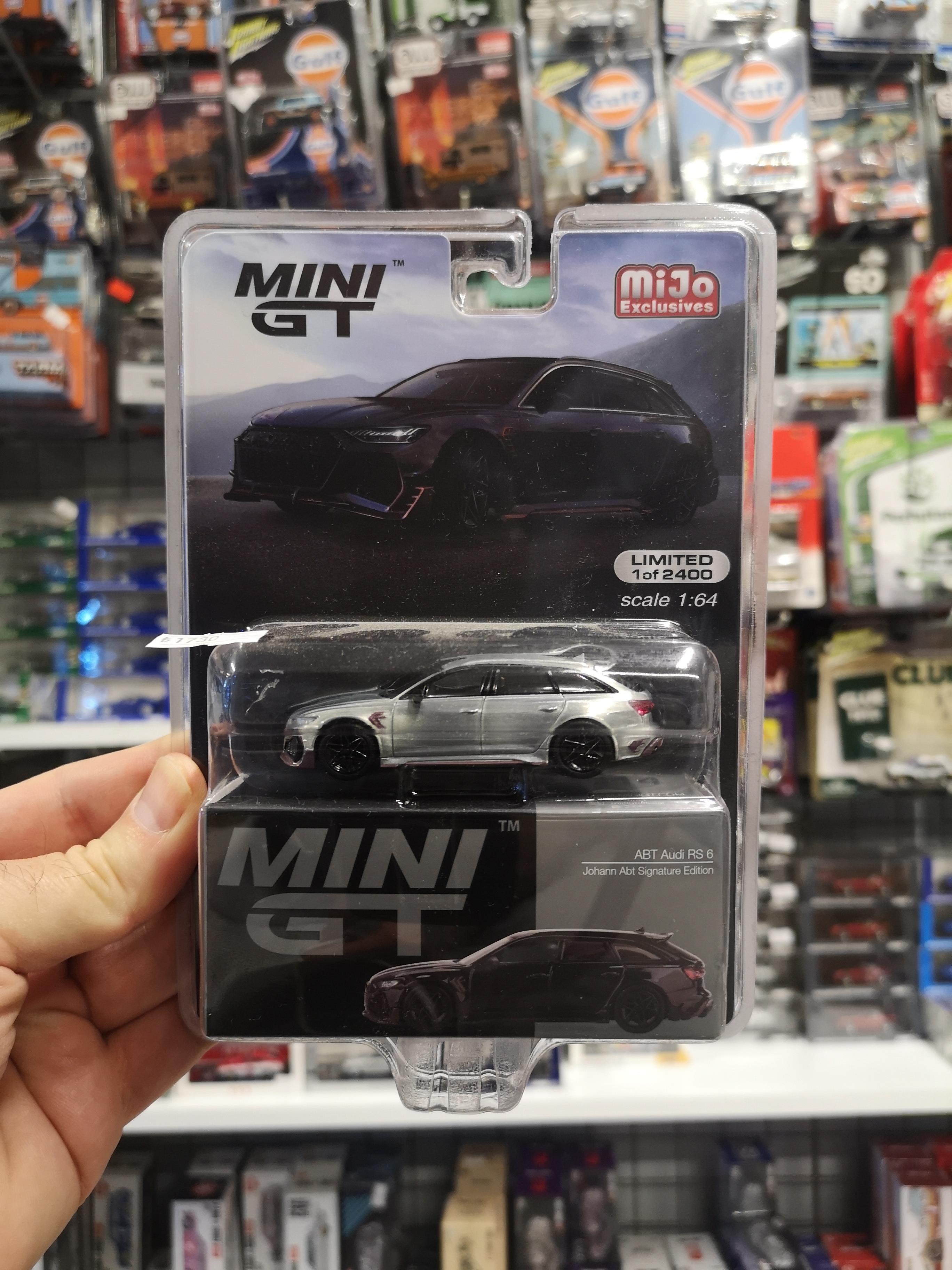 Mini GT Mijo ABT Audi Rs 6 Johann Abt Signature Edition Lhd