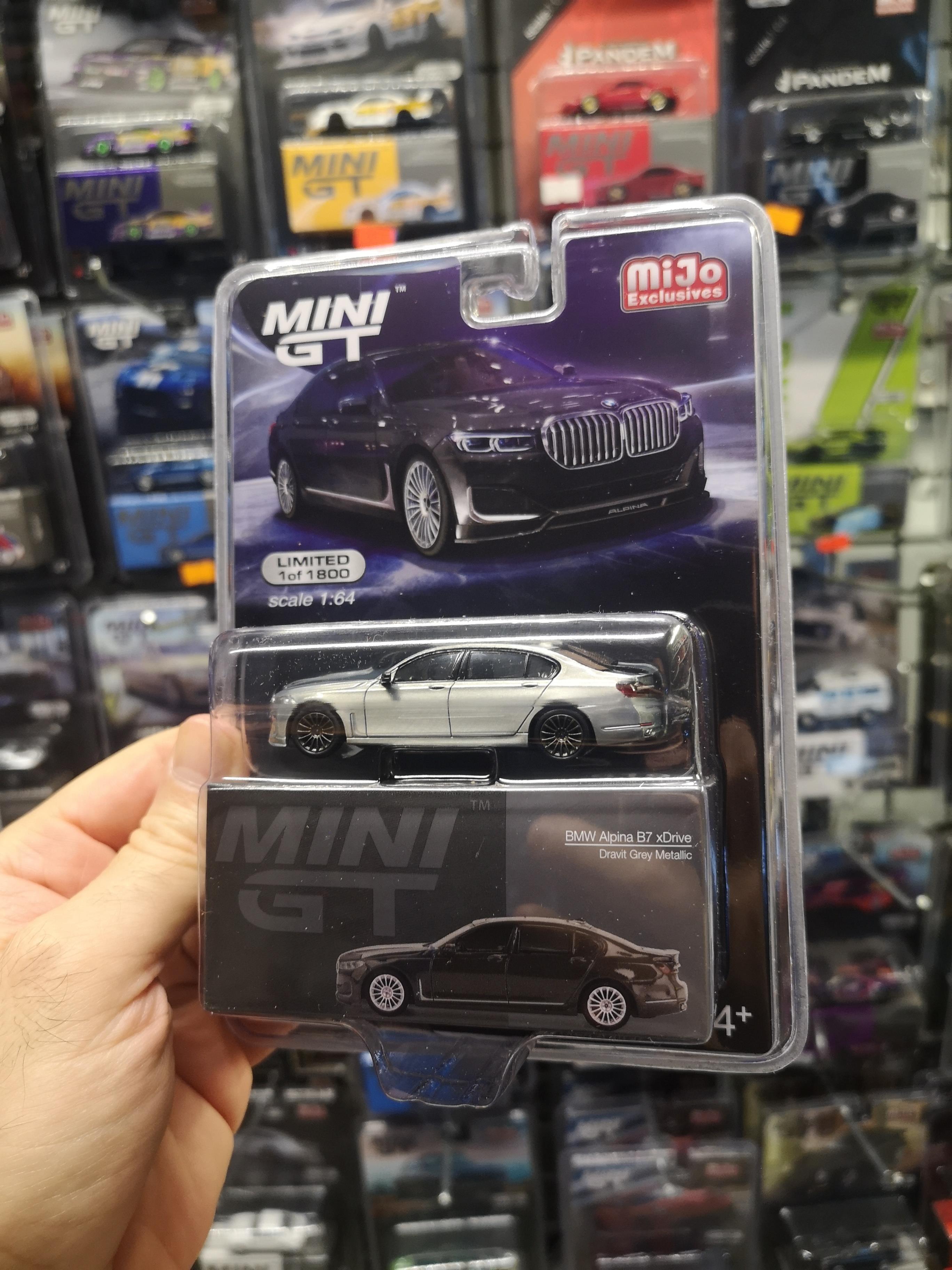 Mini GT Mijo Bmw Alpina B7 xDrive Dravit Grey Metallic Lhd CHASE