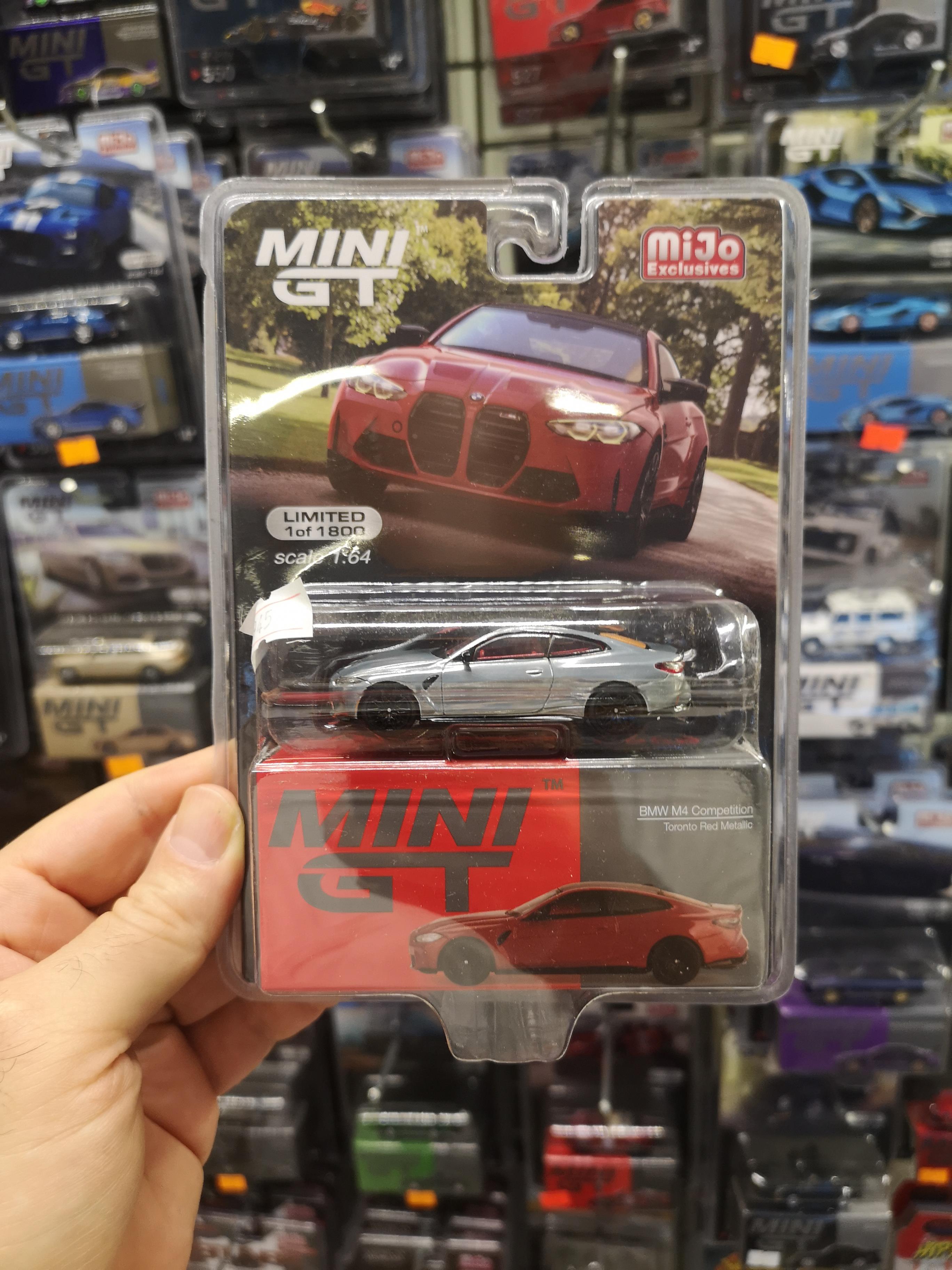 Mini GT Mijo Bmw M4 Competition Toronto Red Metallic Lhd Chase