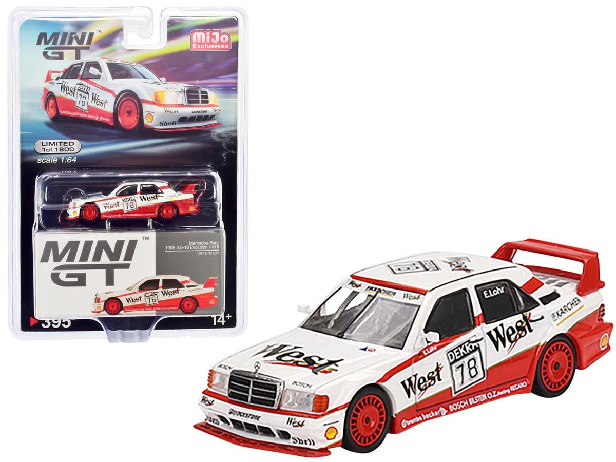 Mini GT Mijo Mercedes-Benz 190E 2.5 16 Evolution II #78 1991 DTM Lohr LHD