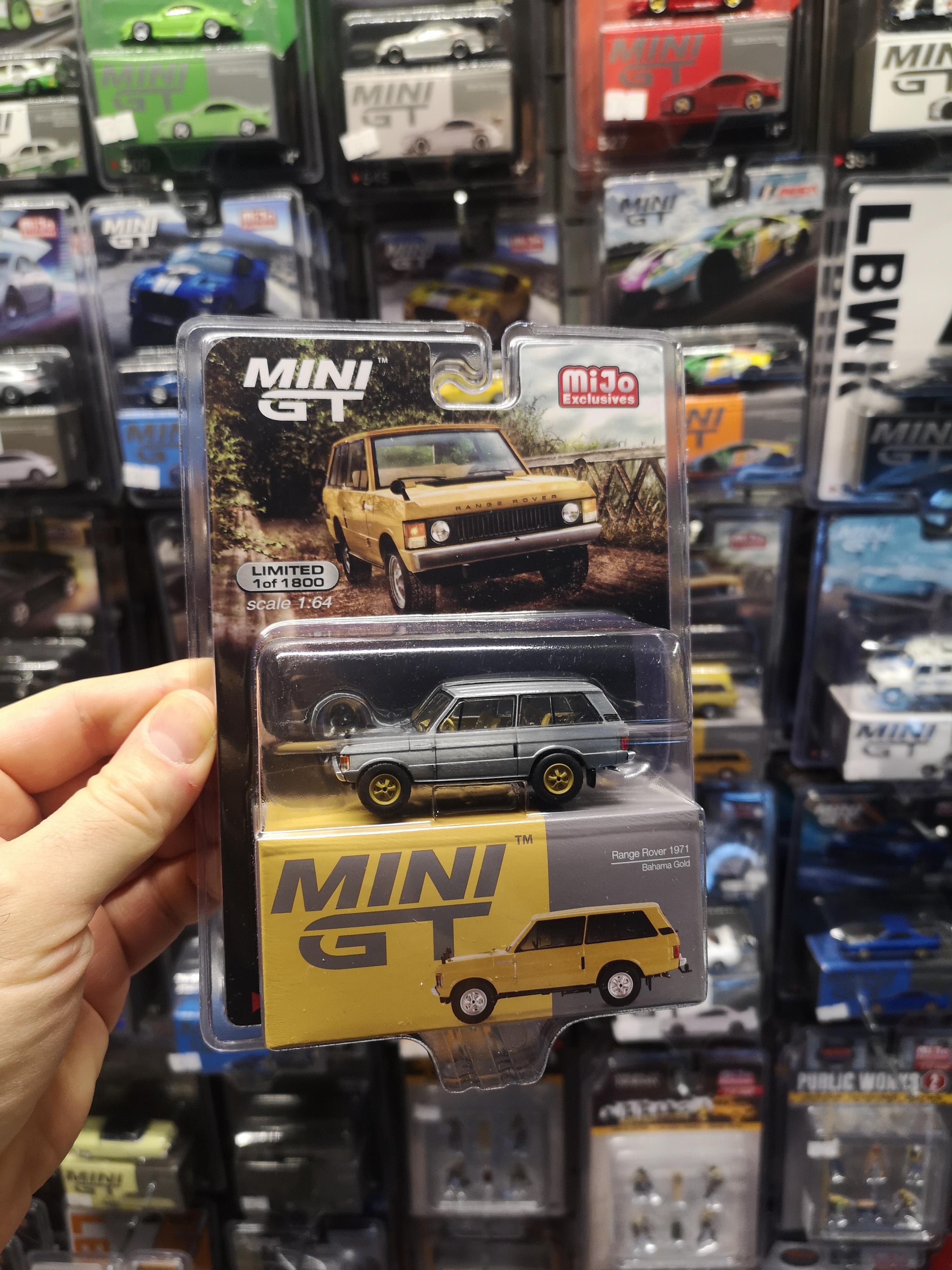 Mini GT Mijo Range Rover 1971 Bahama Gold Lhd CHASE