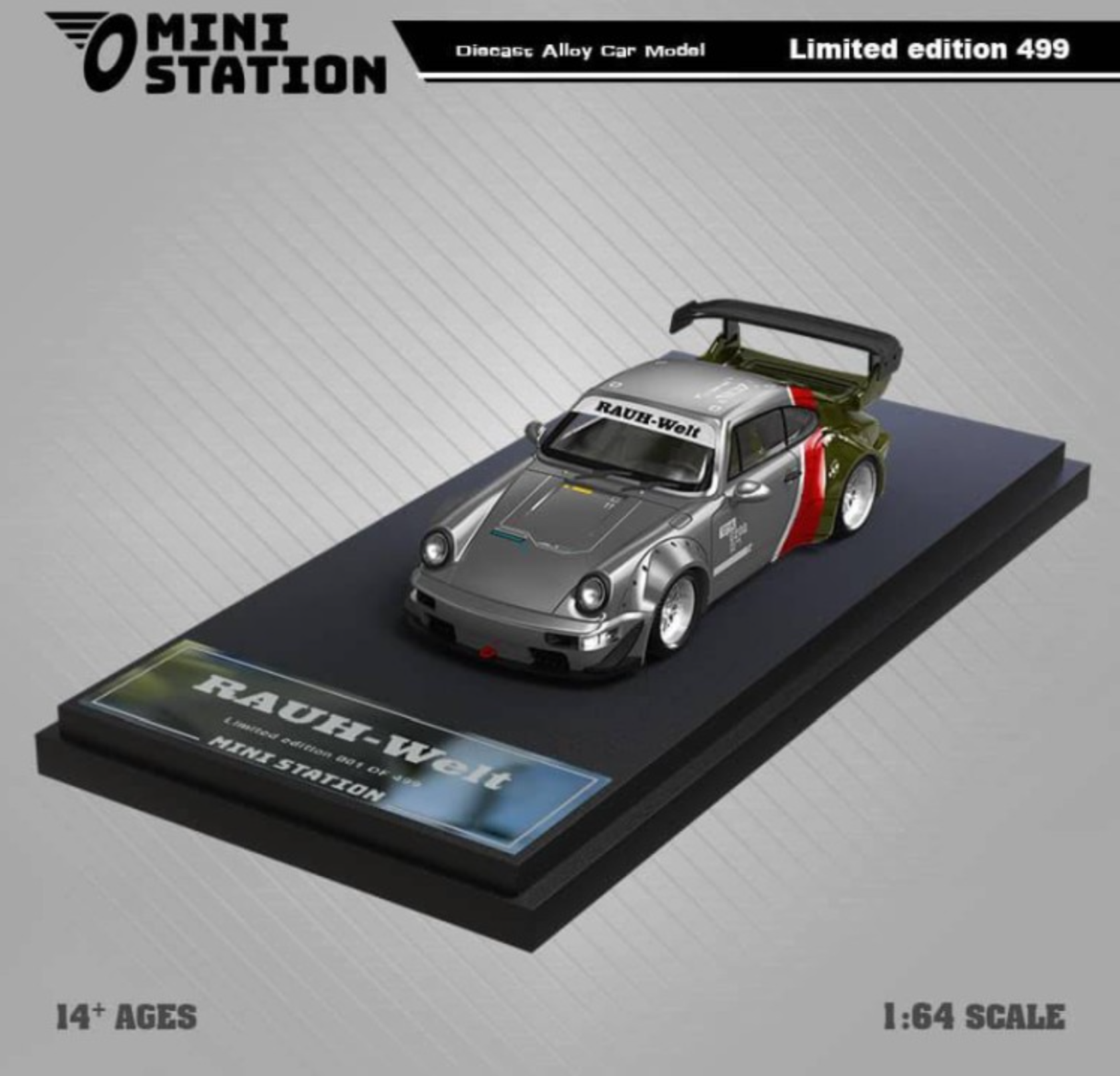 Mini Station Porsche RWB Cyberpunk Limited Edition