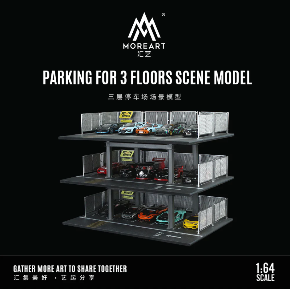 Moreart 3 Story Parking Lot A Diorama