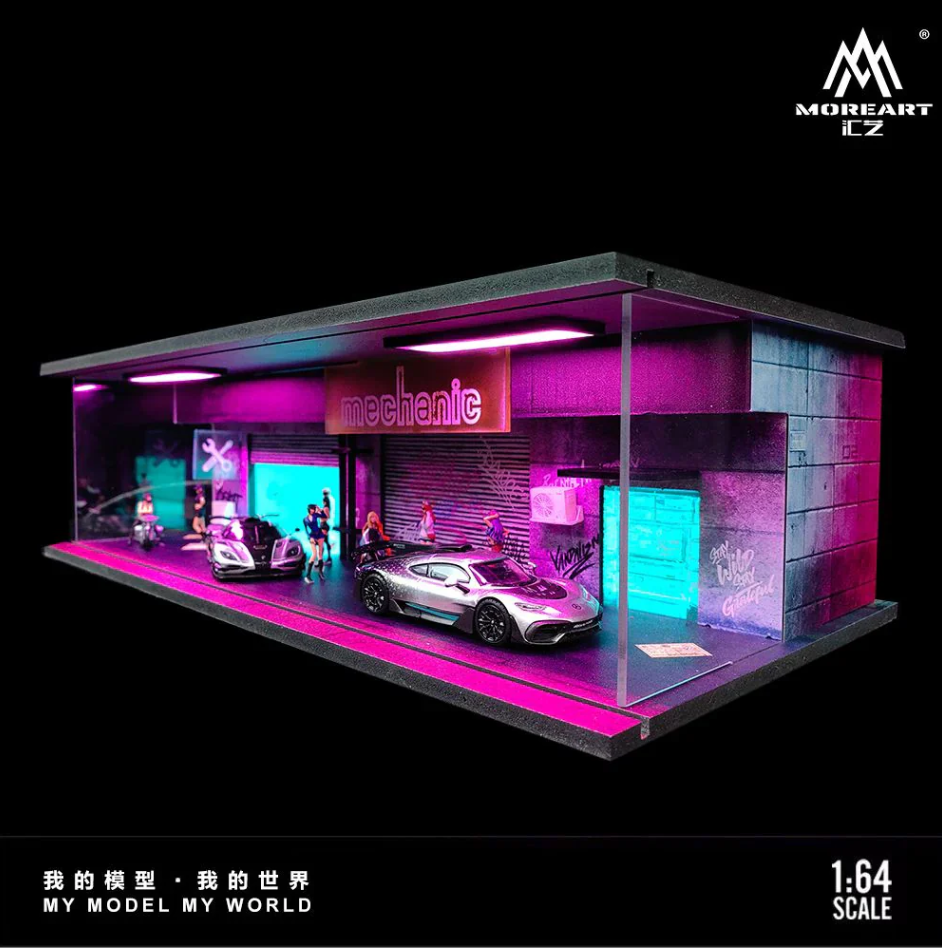 Moreart Cyberpunk Diorama