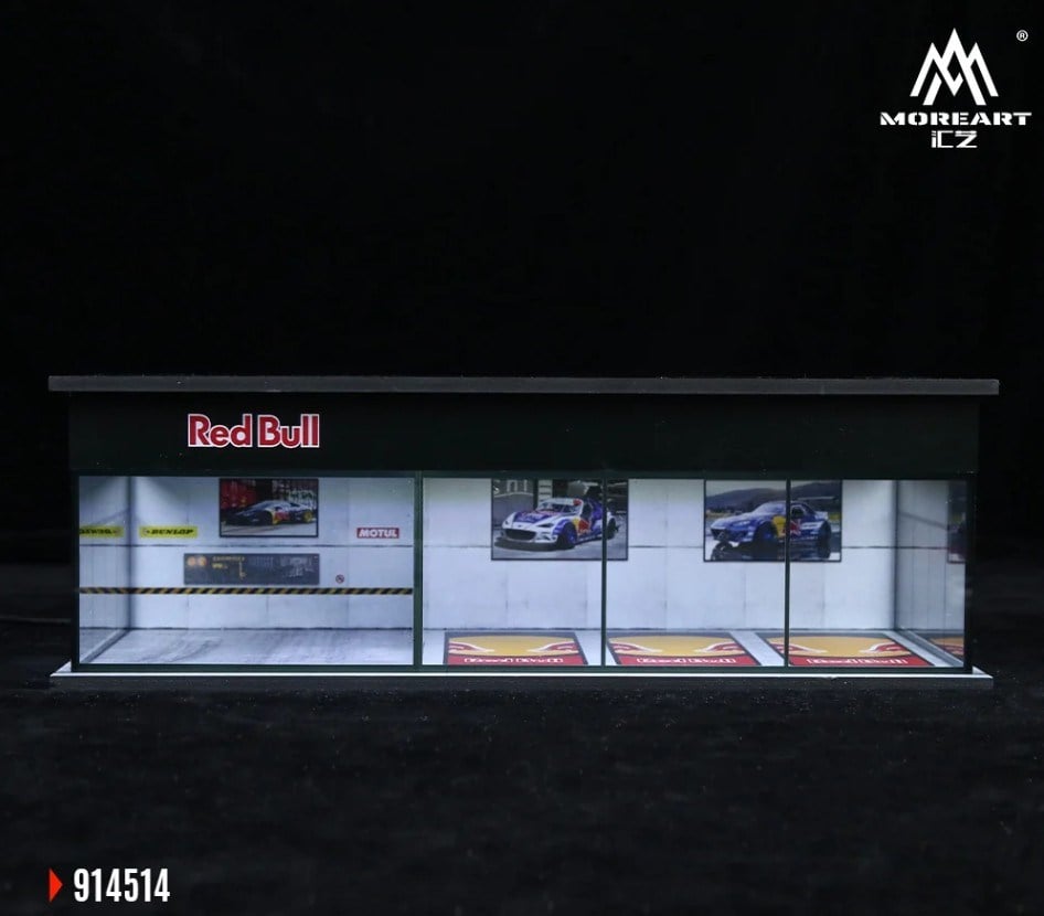 Moreart Red Bull - Parking Exhibition Scene