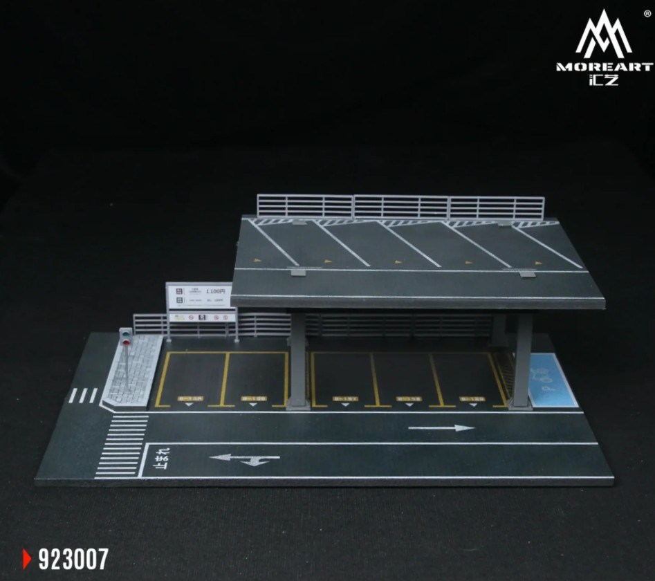 Moreart Steel Structure Platform Parking Scene G