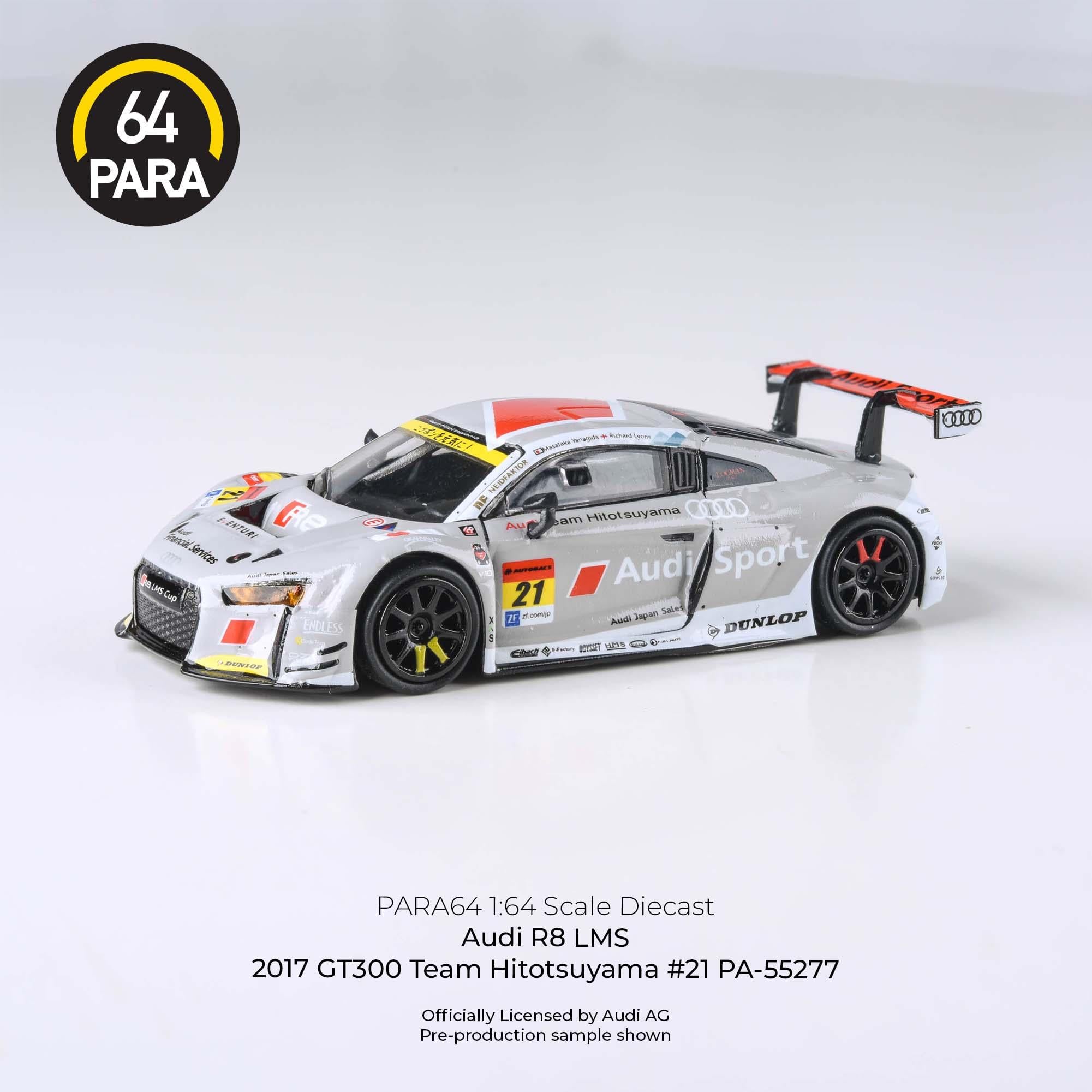 Para64 Audi R8 LMS 2017 GT 300 Team Hitotsuyama #21