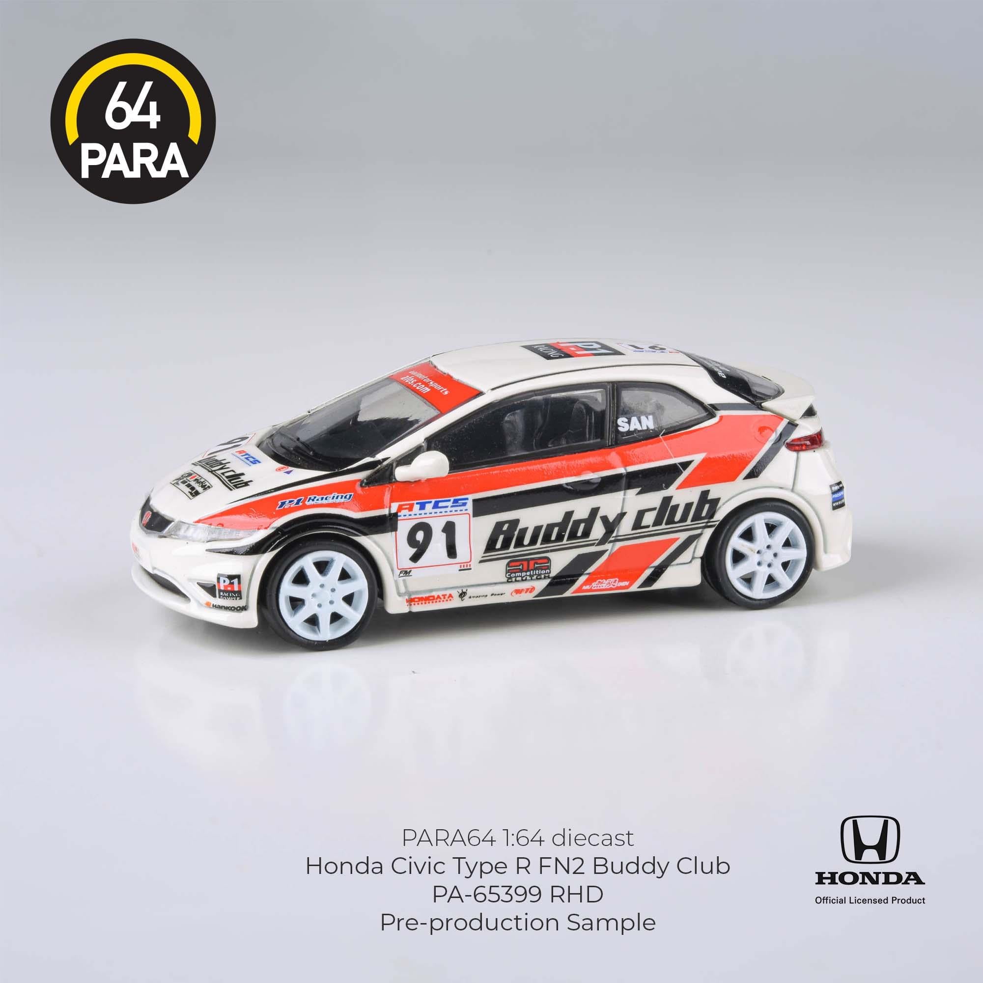 Para64 Honda 2007 Civic Type R FN2 Buddy Club Livery Rhd