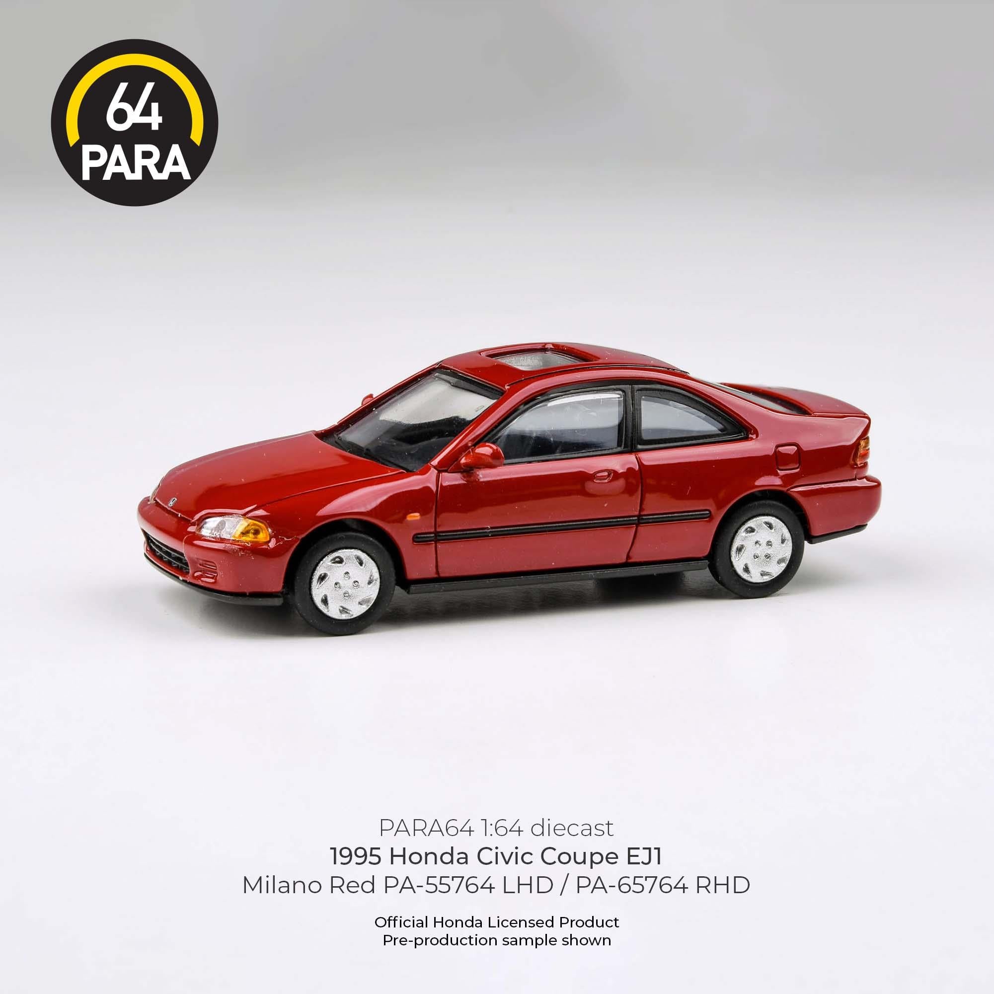 Para64 Honda Civic Coupe Ej1 1995 Milano Red