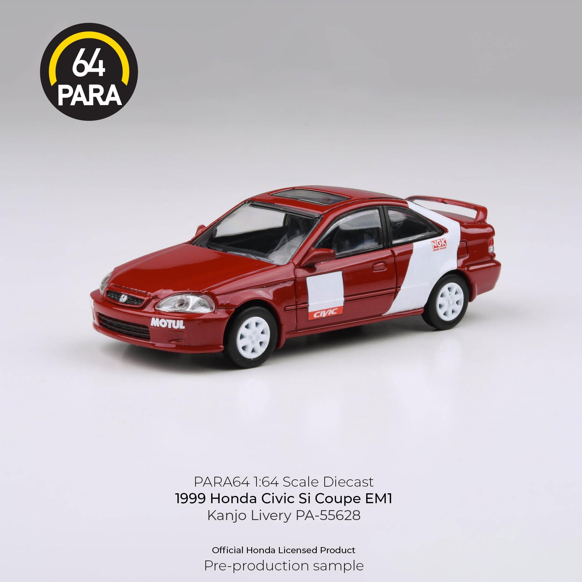 Para64 Honda Civic Si EM1 1999 Kanjo Livery