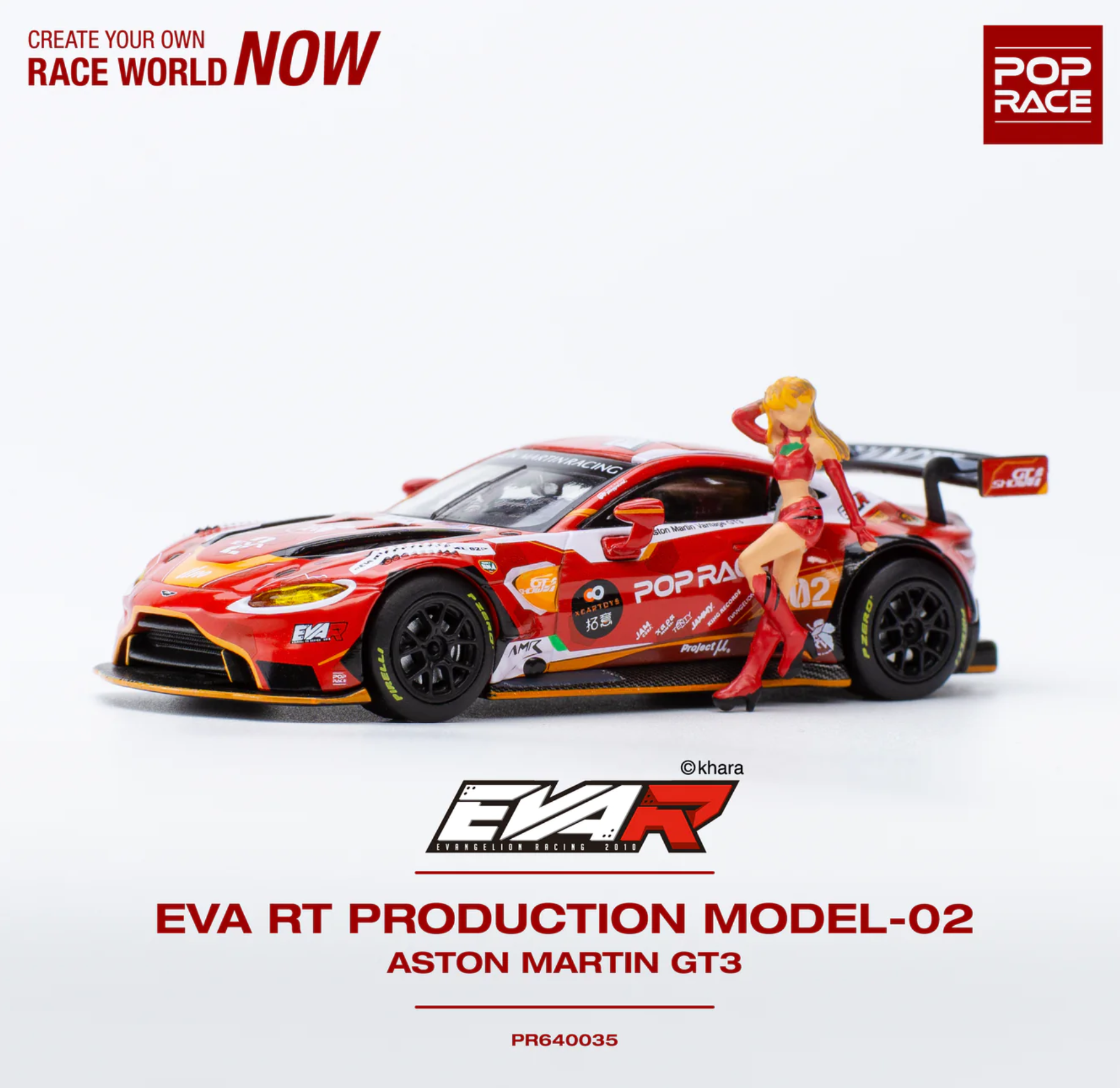 Pop Race Aston Martin GT3 EVA RT Production Model 02