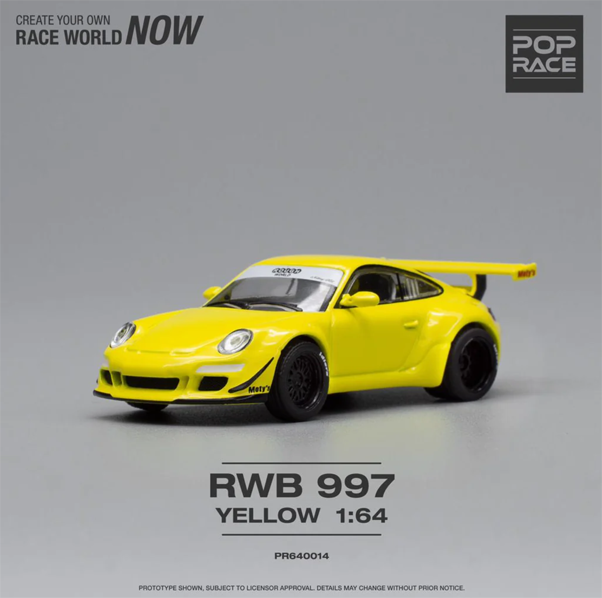 Pop Race Rwb 997 Yellow